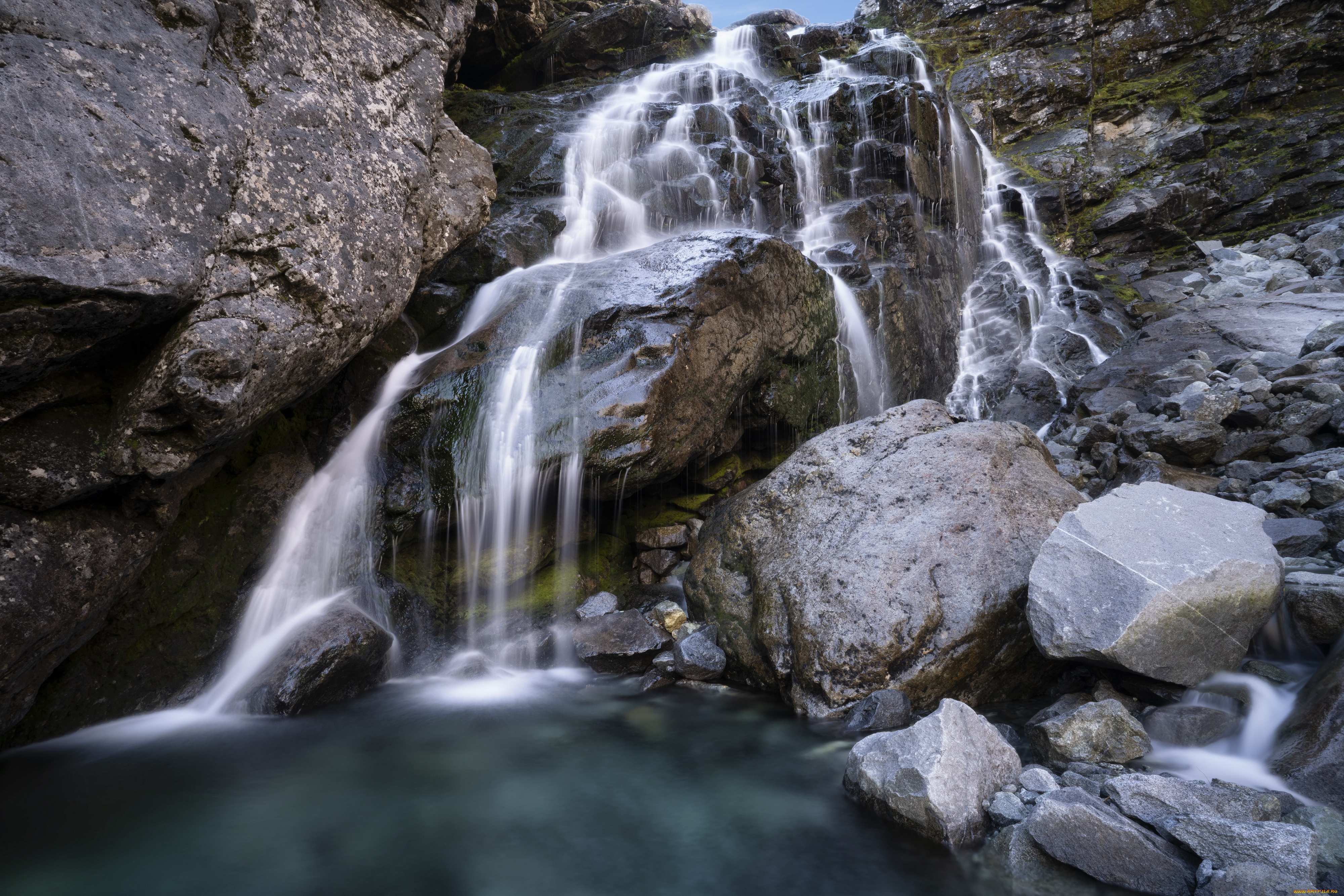 природа, водопады, пейзаж