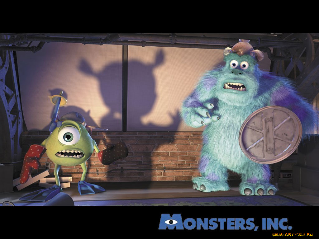 мультфильмы, monsters, inc