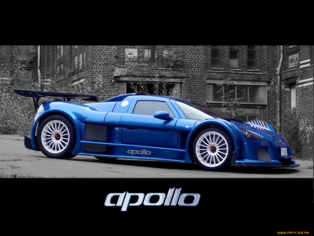 2008, gumpert, apollo, sport, blue, автомобили