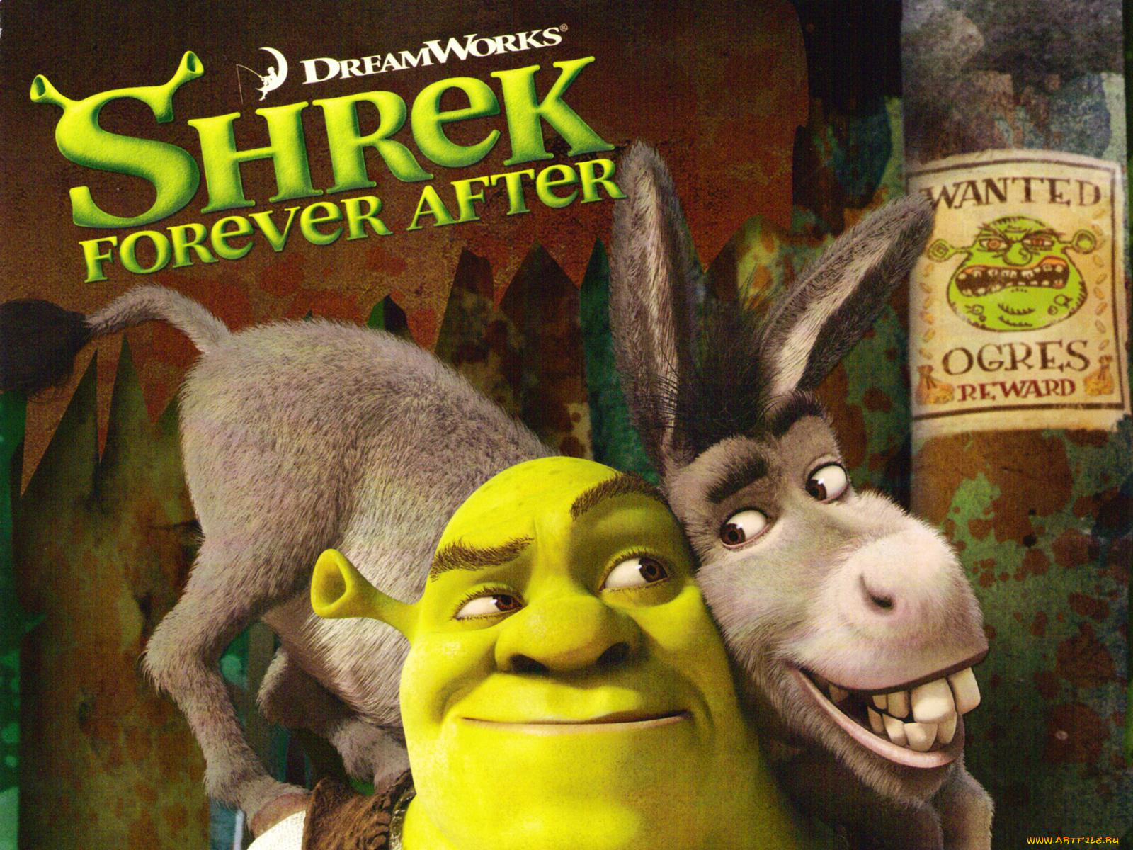 мультфильмы, shrek, forever, after