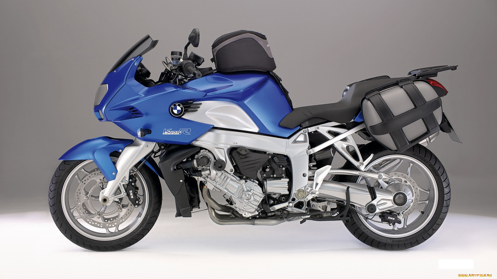 мотоциклы, bmw, k-1200, r-sport, 2006, синий