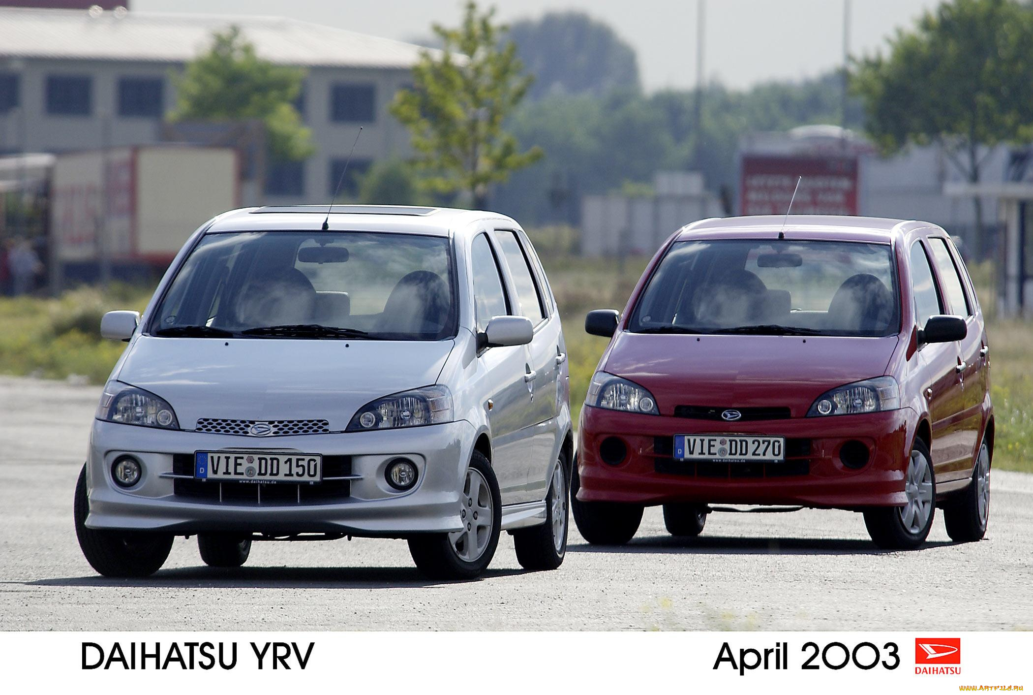 daihatsu, yrv, автомобили