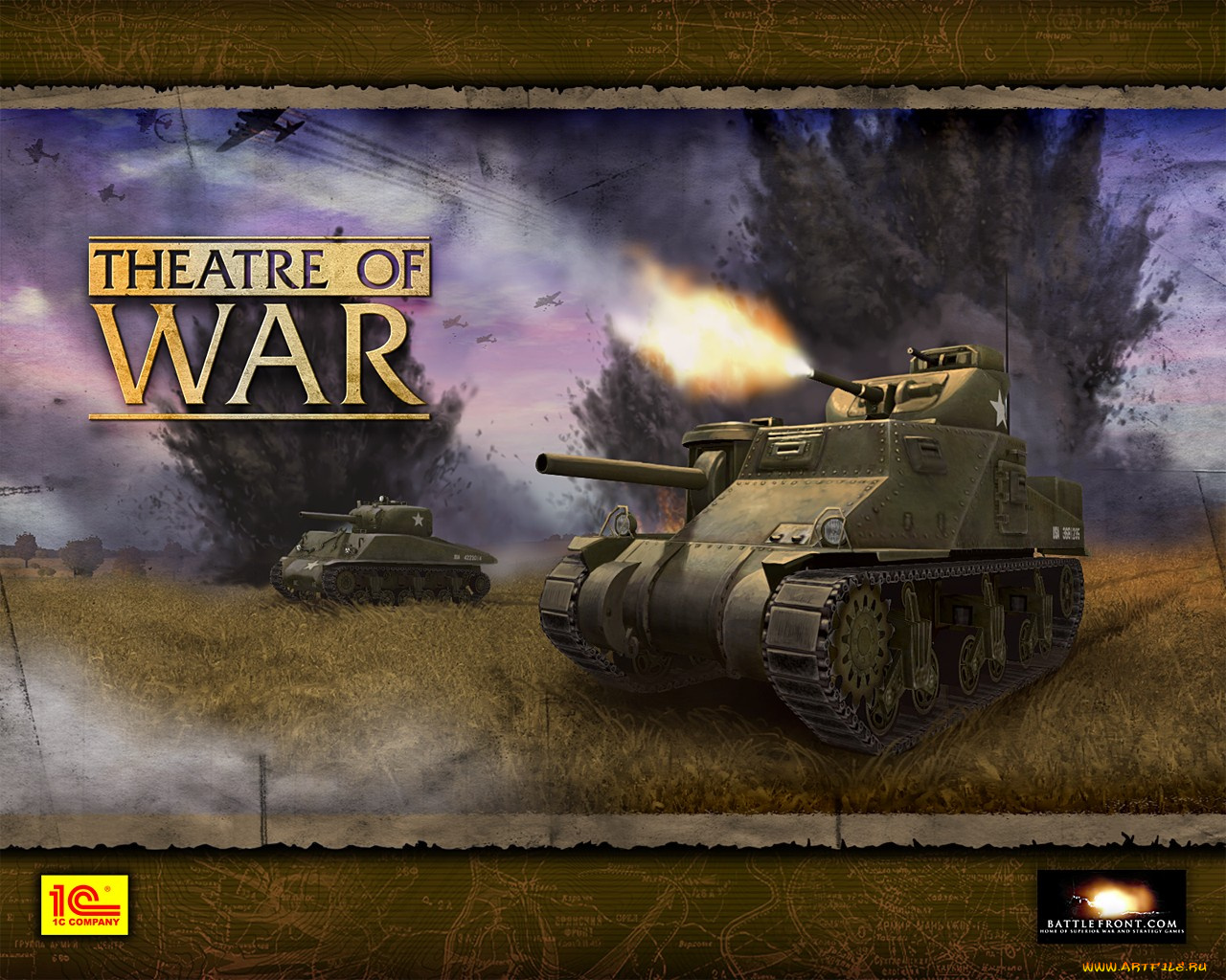 theatre, of, war, вторая, мировая, видео, игры