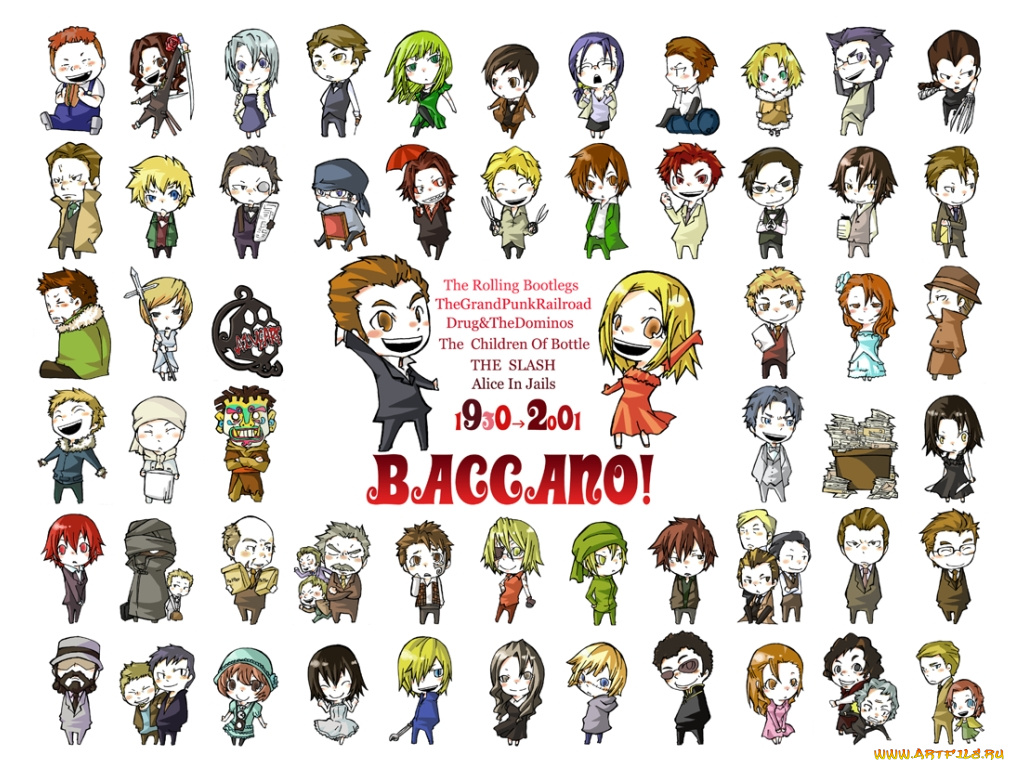 аниме, baccano