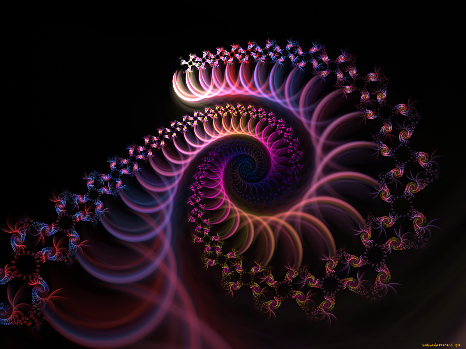 3д, графика, fractal, фракталы, узор, фон