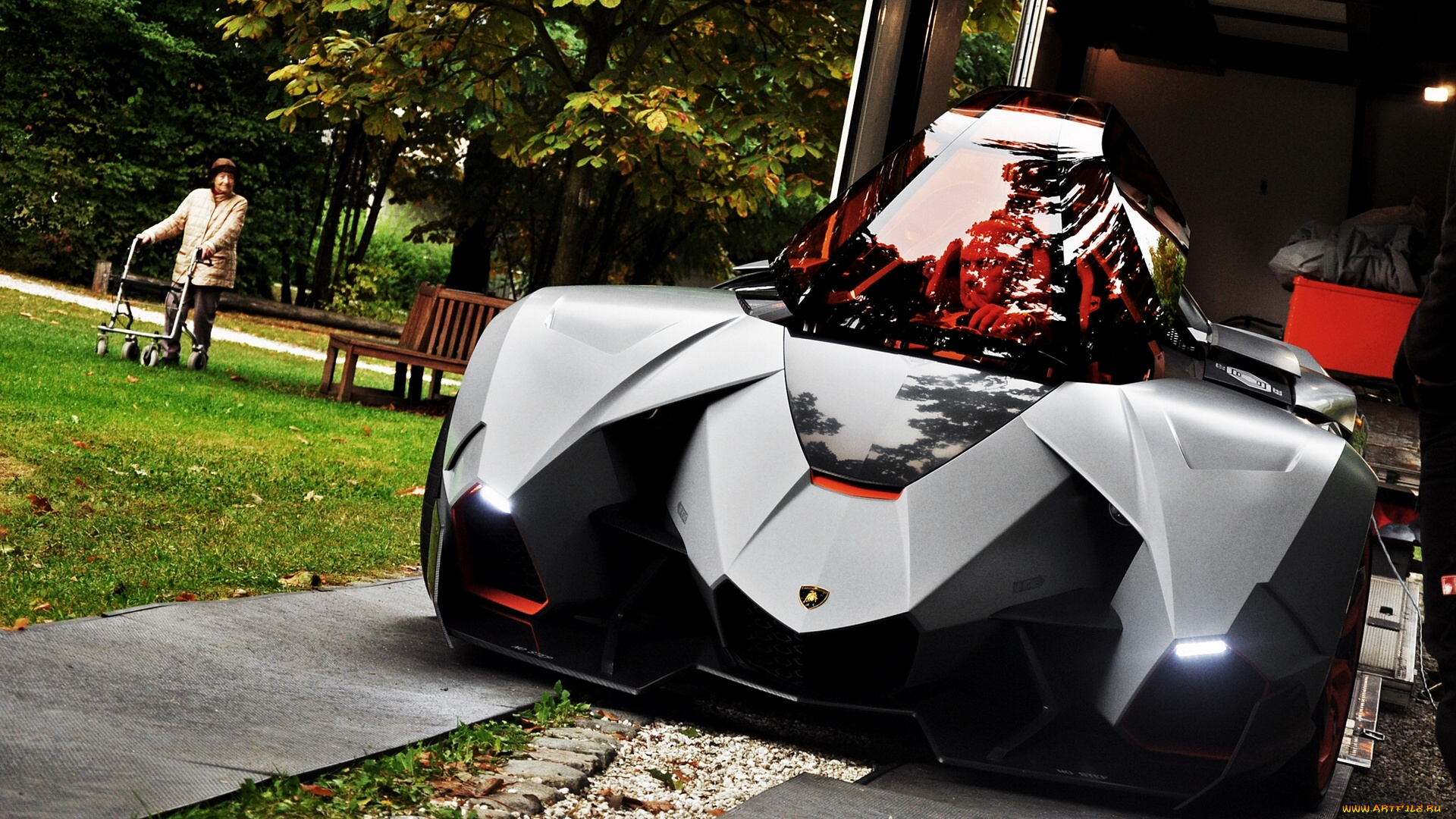 2013, lamborghini, egoista, concept, автомобили, выставки, и, уличные, фото, чёрный, lamborghini, egoista, concept