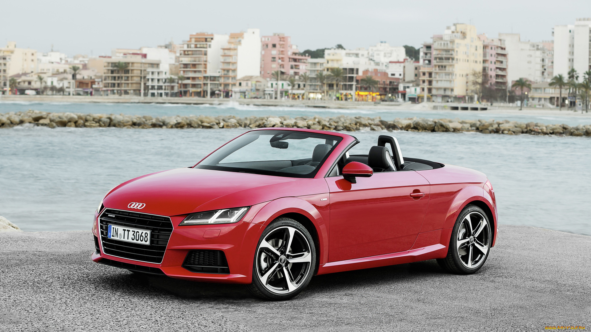 автомобили, audi, tt, красный, 2014г, 8s, s, line, quattro, tfsi, 2-0, roadster