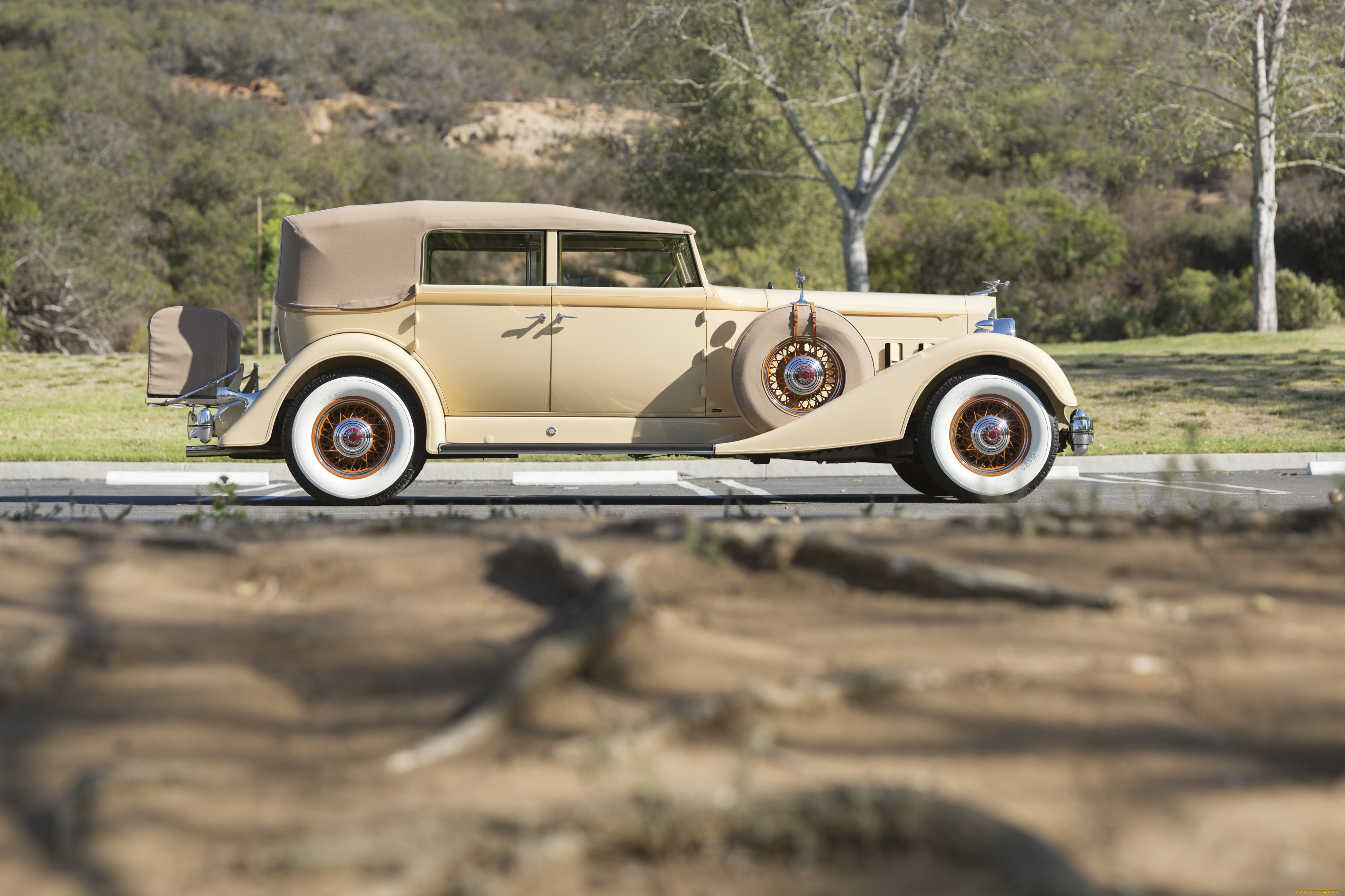 автомобили, классика, 1107-743, 1934г, sedan, convertible, twelve, packard