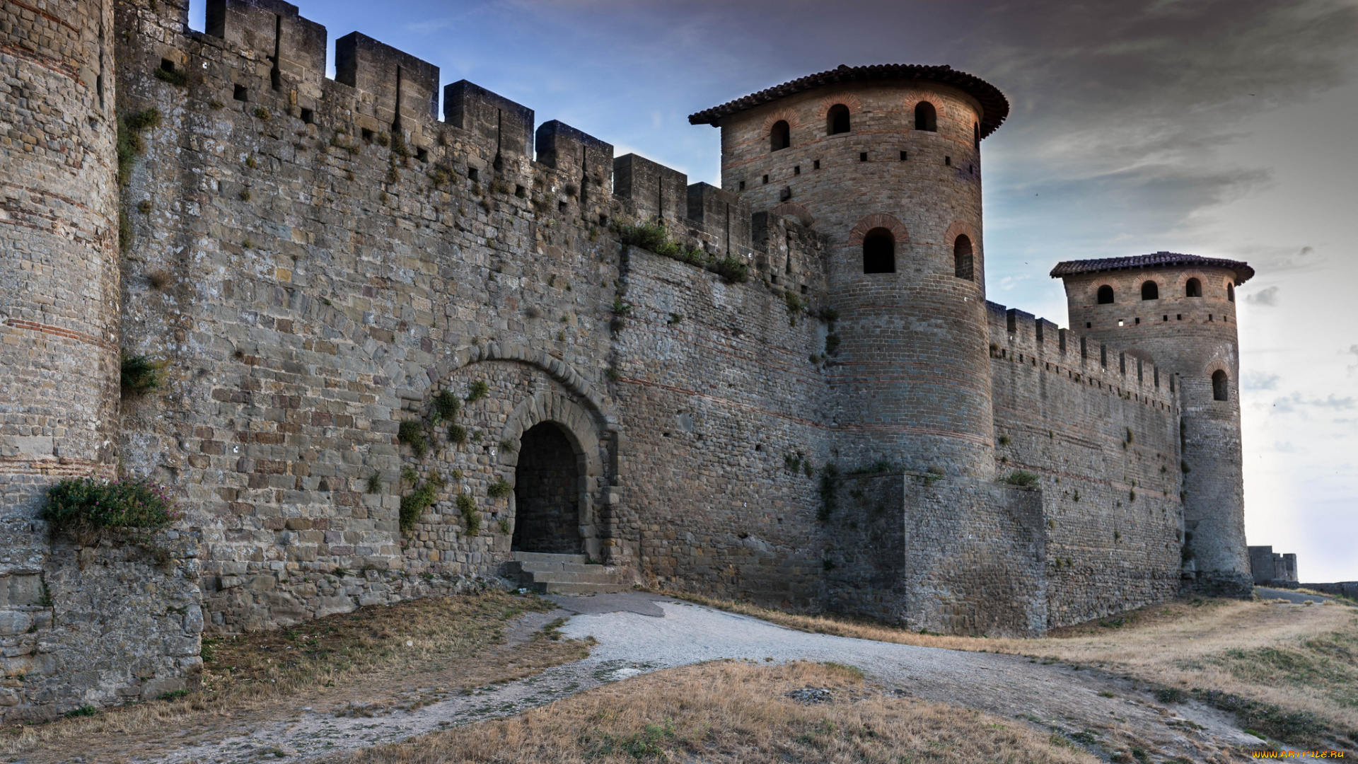 carcassonne, города, -, дворцы, , замки, , крепости, цитадель