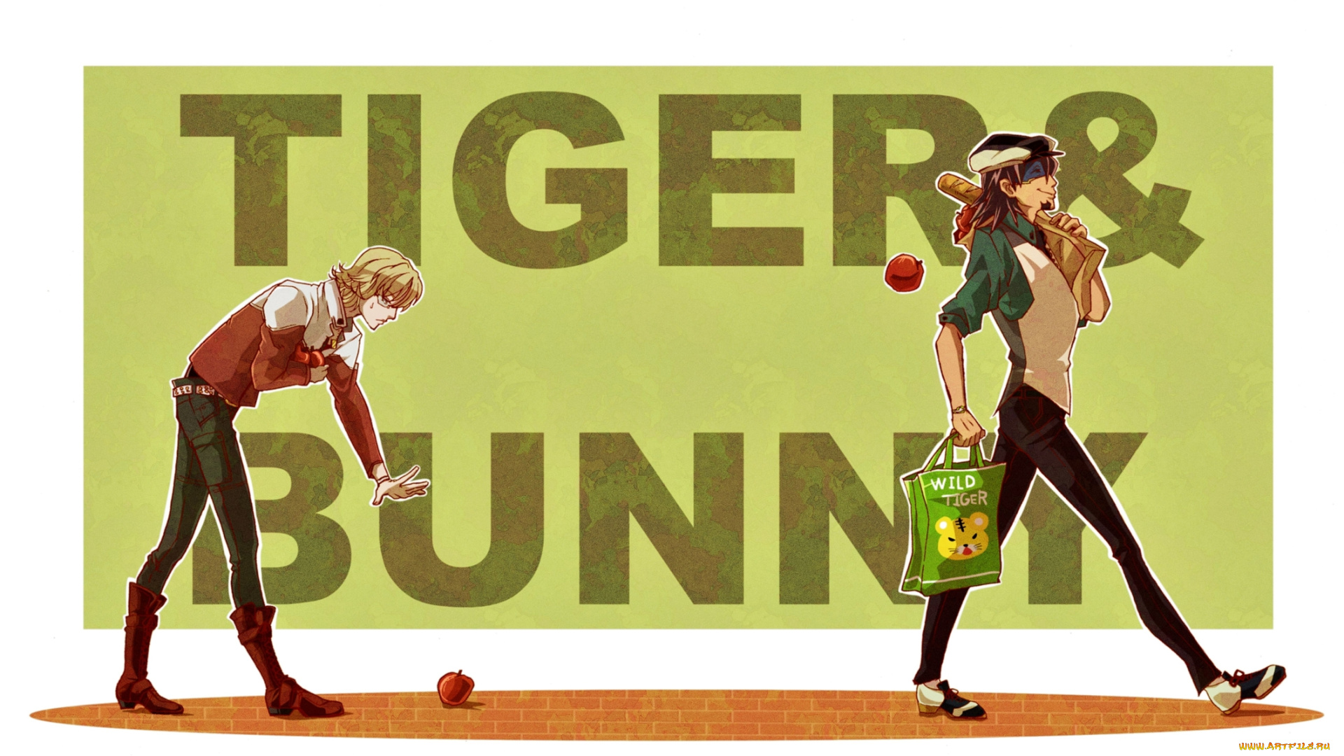 аниме, tiger, and, bunny, барнаби, котецу