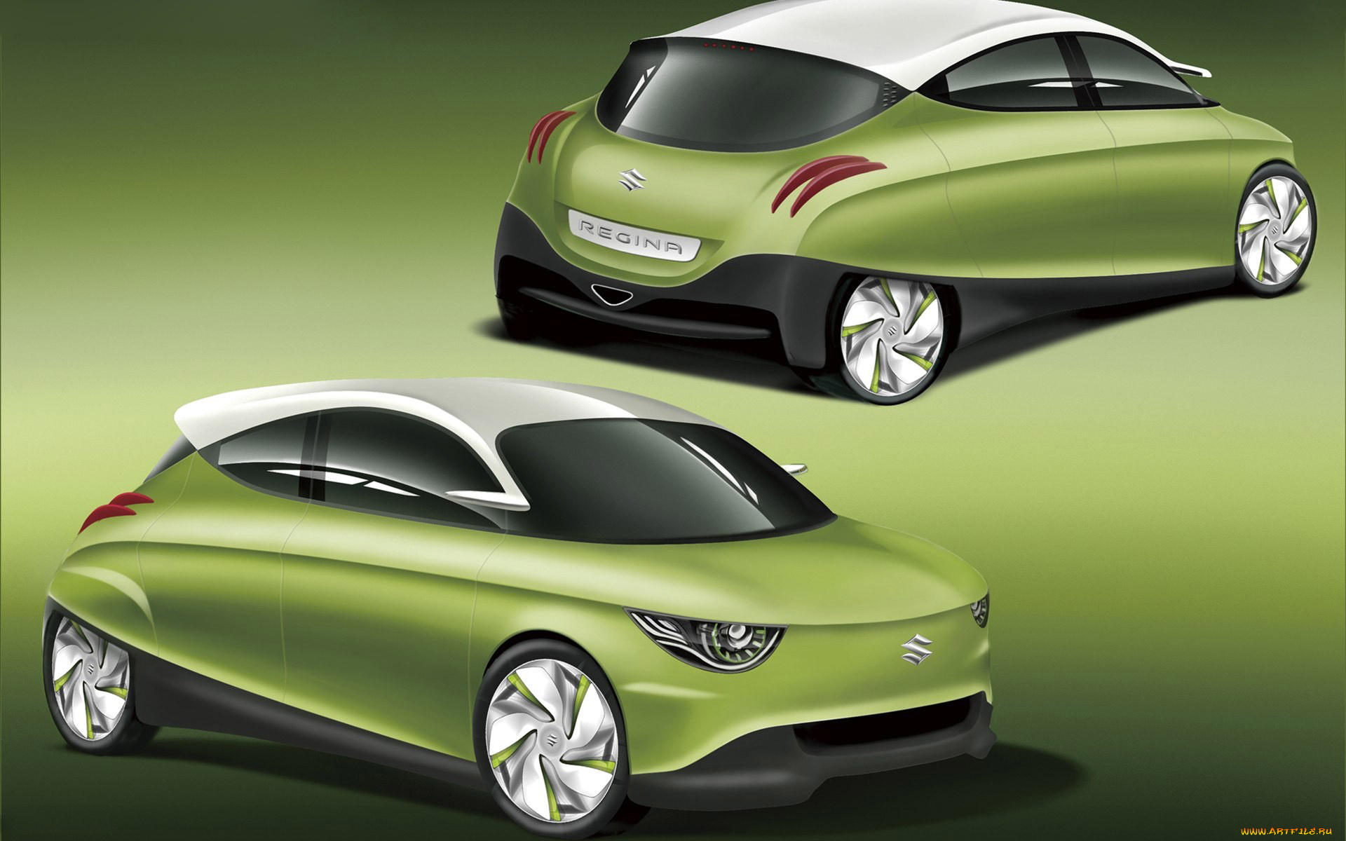 suzuki, regina, concept, 2011, автомобили, 3д, 2011, concept, regina, suzuki