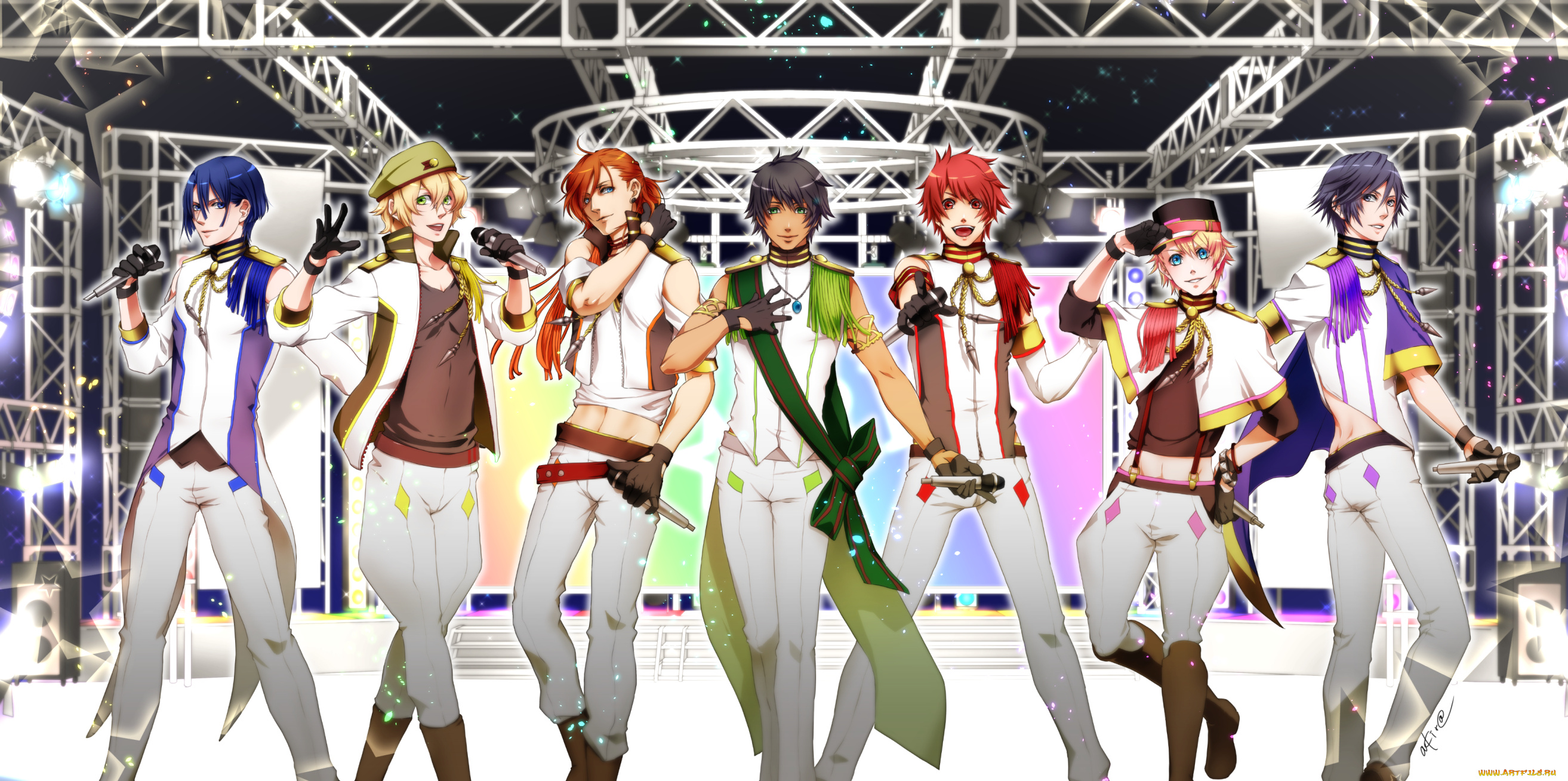 st&, 9734, rish, аниме, uta, no, prince-sama, стариш