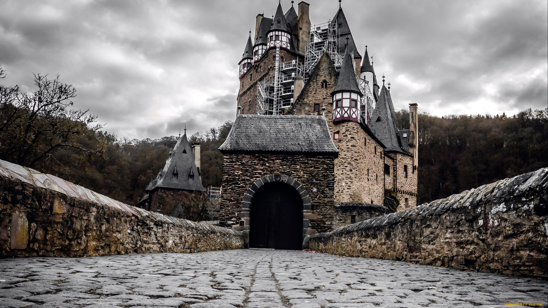 eltz, castle, города, замки, германии, eltz, castle