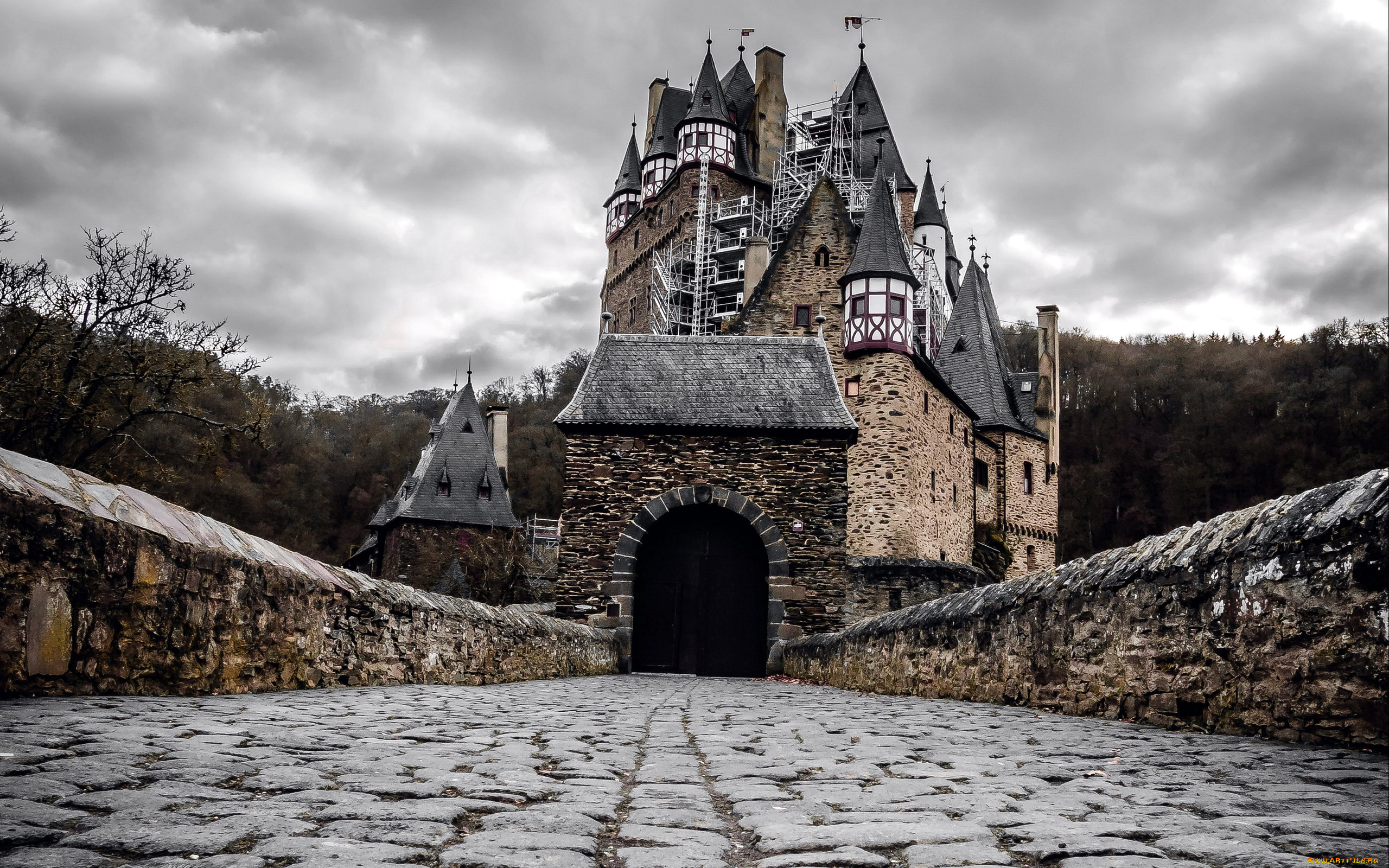 eltz, castle, города, замки, германии, eltz, castle