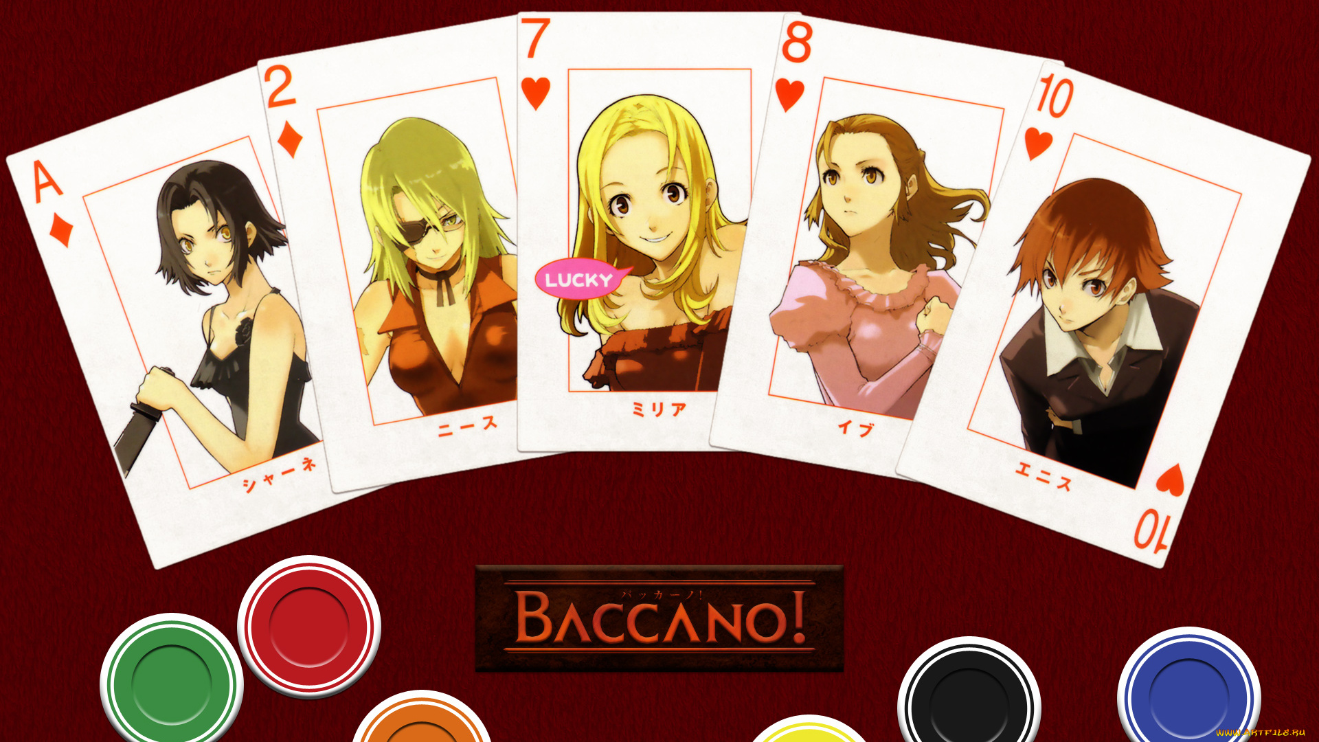 аниме, baccano