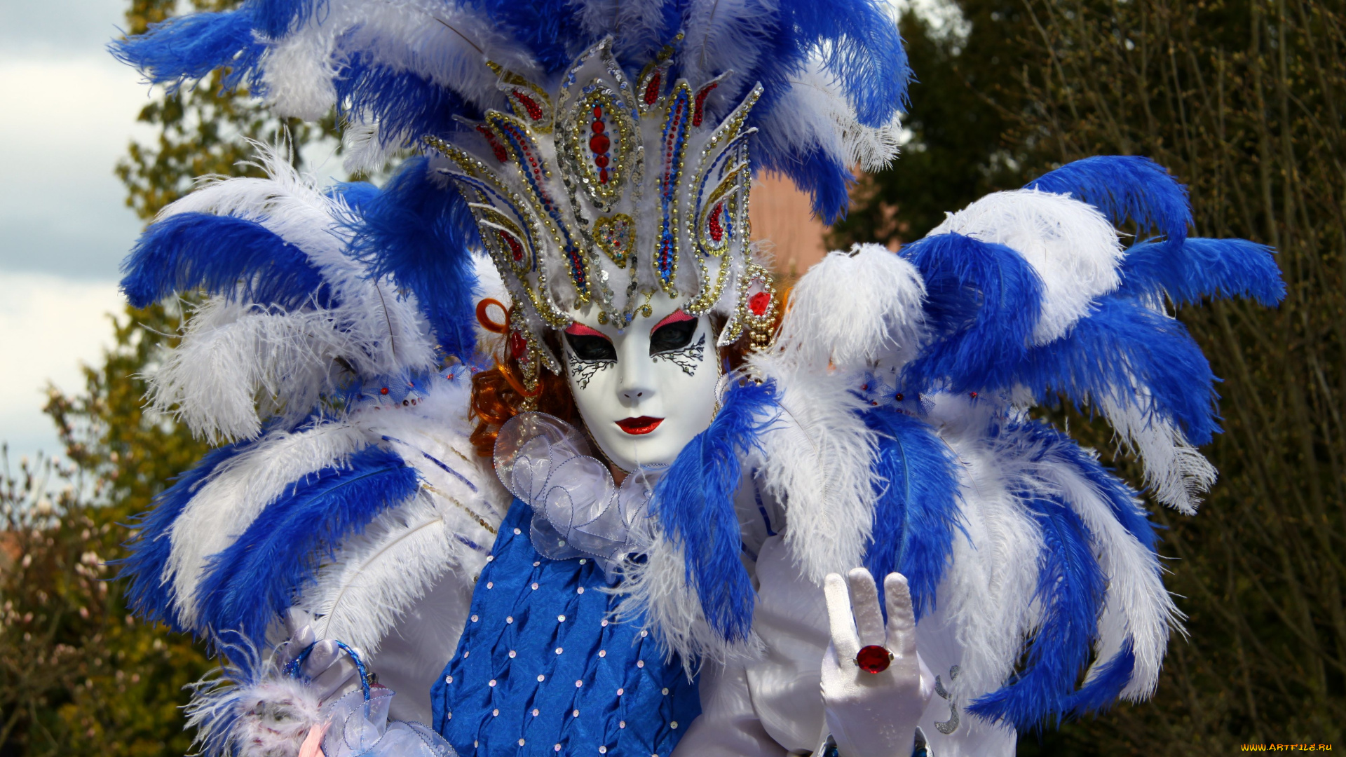 разное, маски, карнавальные, костюмы, перья, корона, венеция