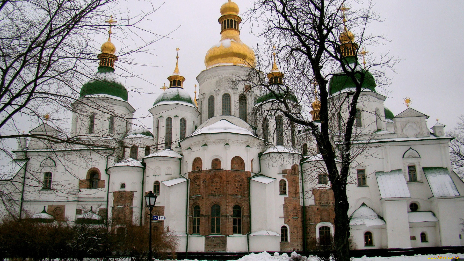 saint, sophia, cathedral, города, киев, украина