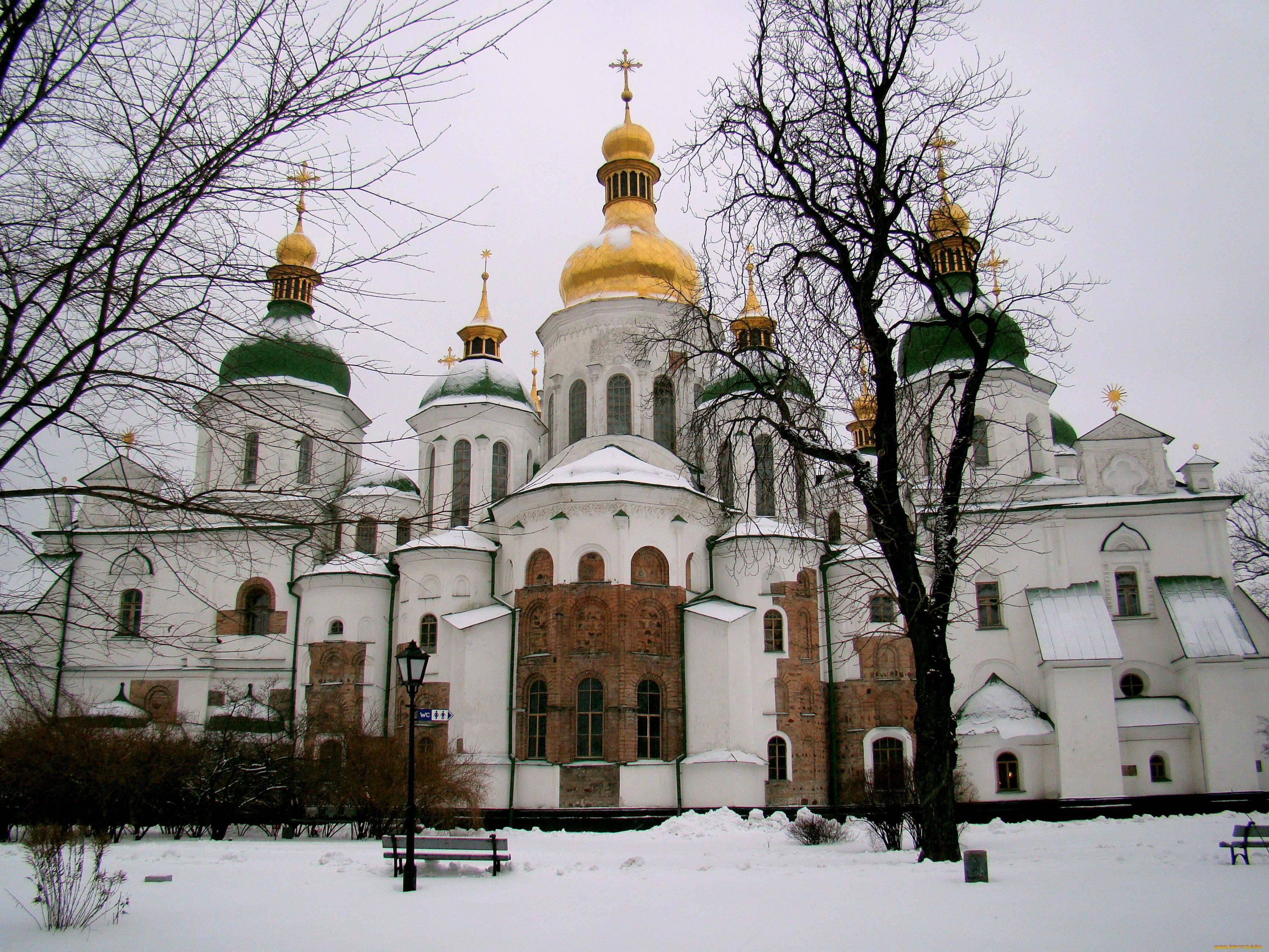 saint, sophia, cathedral, города, киев, украина