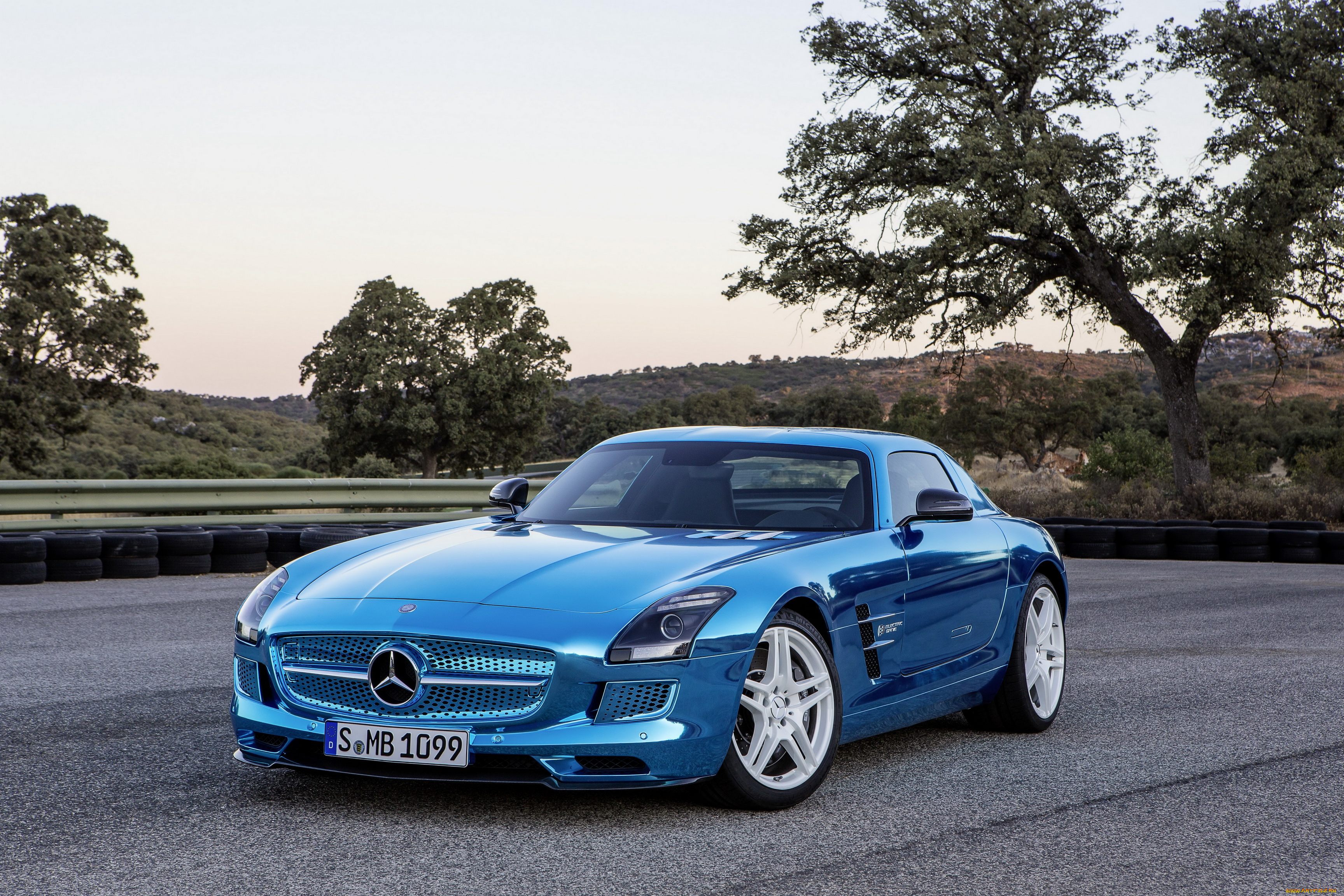 2012, mercedes, benz, sls, amg, electric, drive, автомобили, mercedes-benz