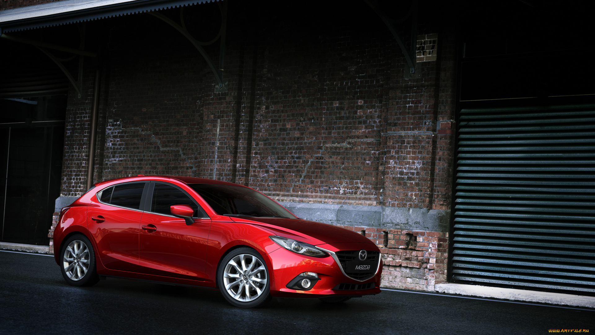 2013, mazda, 3, hatchback, автомобили, mazda, красный, 3, hatchback