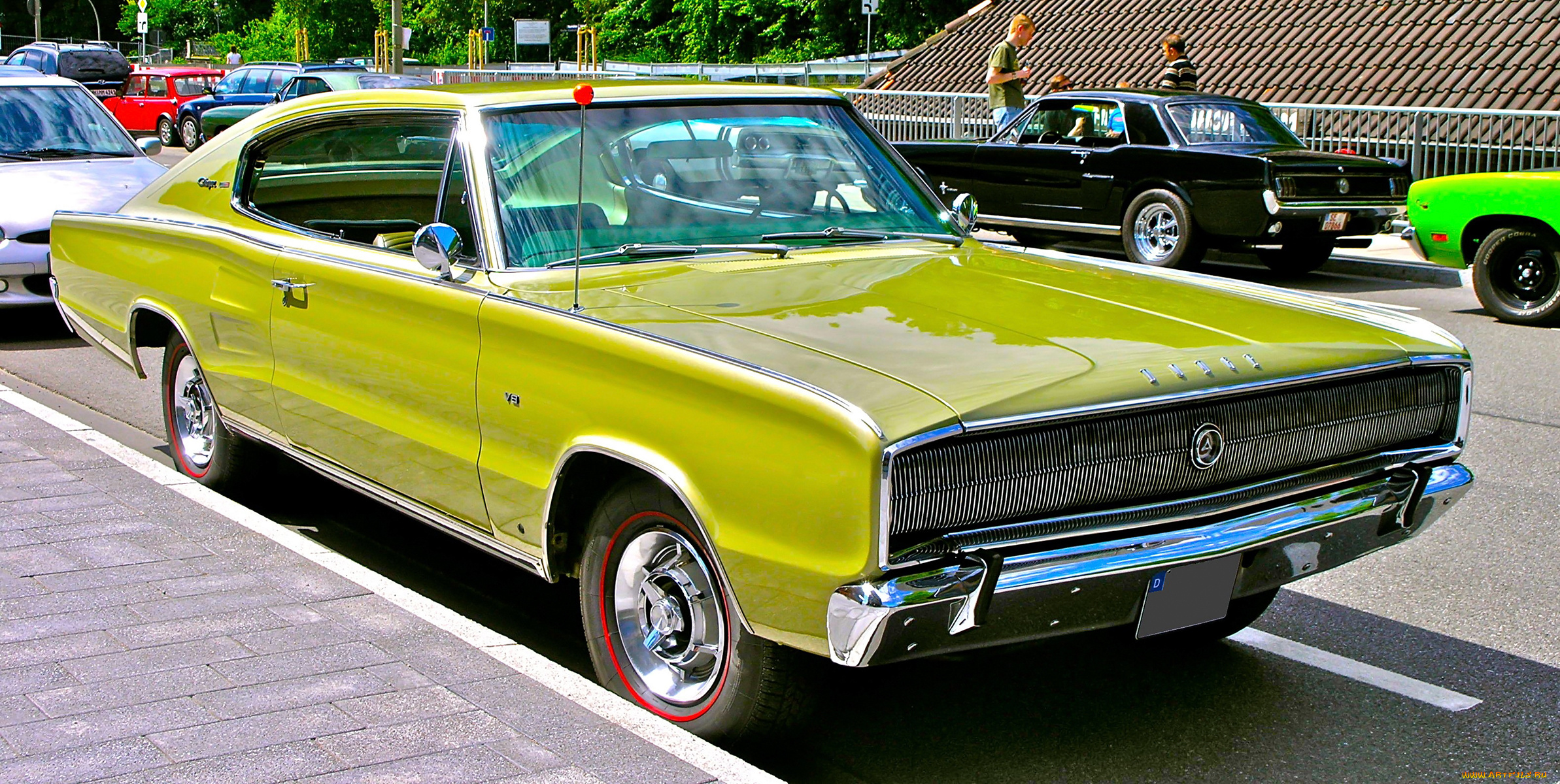 автомобили, выставки, и, уличные, фото, 1966, charger, dodge