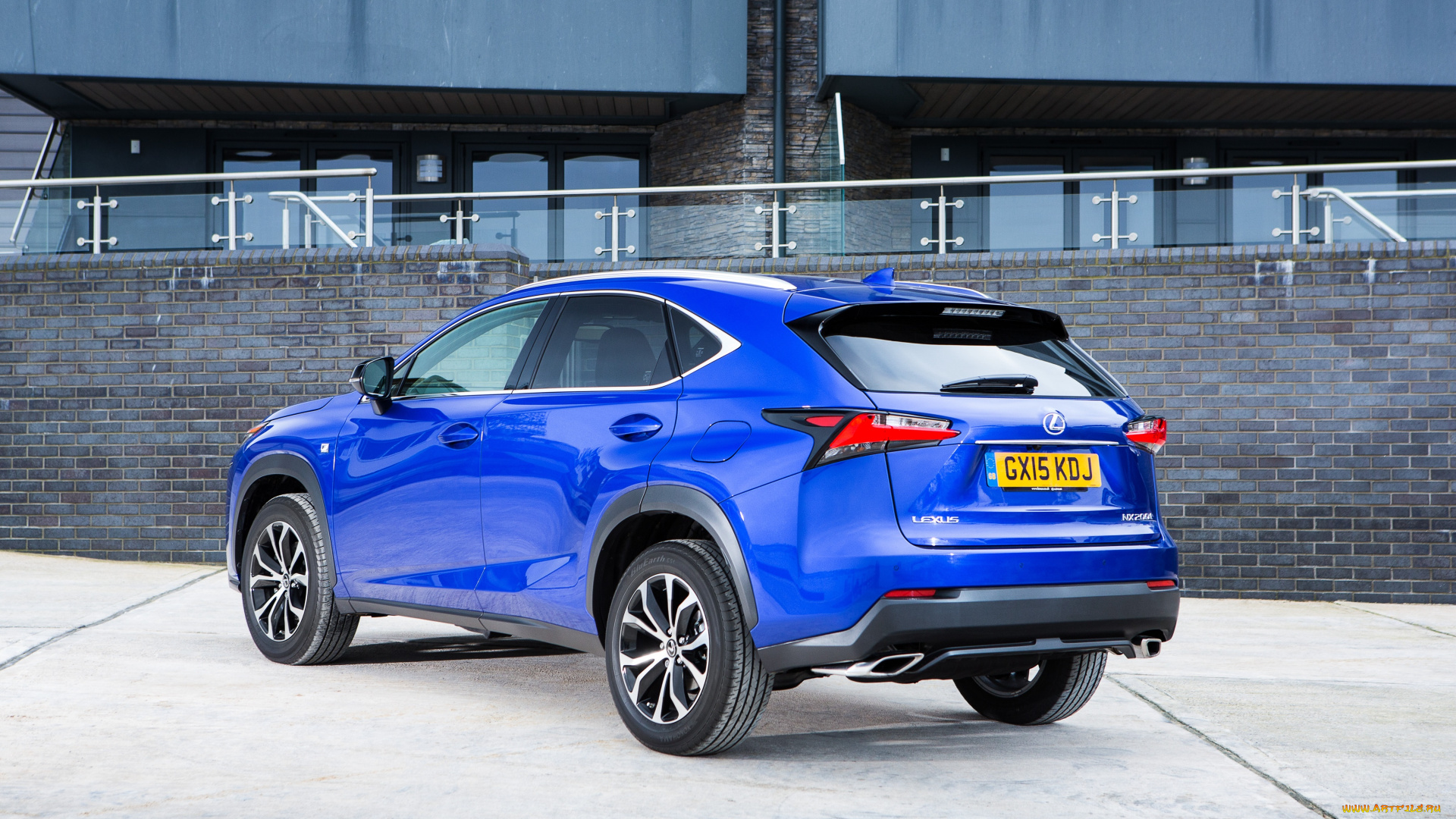 автомобили, lexus, 200t, f-sport, nx, синий, 2014г, uk-spec