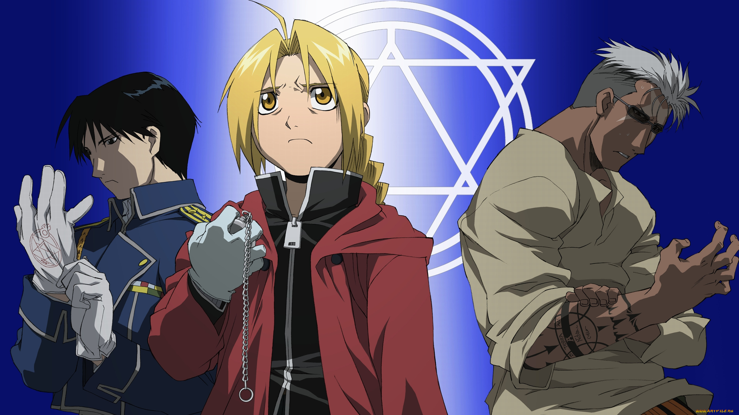 аниме, fullmetal, alchemist, roy, mustang, edward, elric, alphonse, fullmetal, alchemist, парни, scar, fma