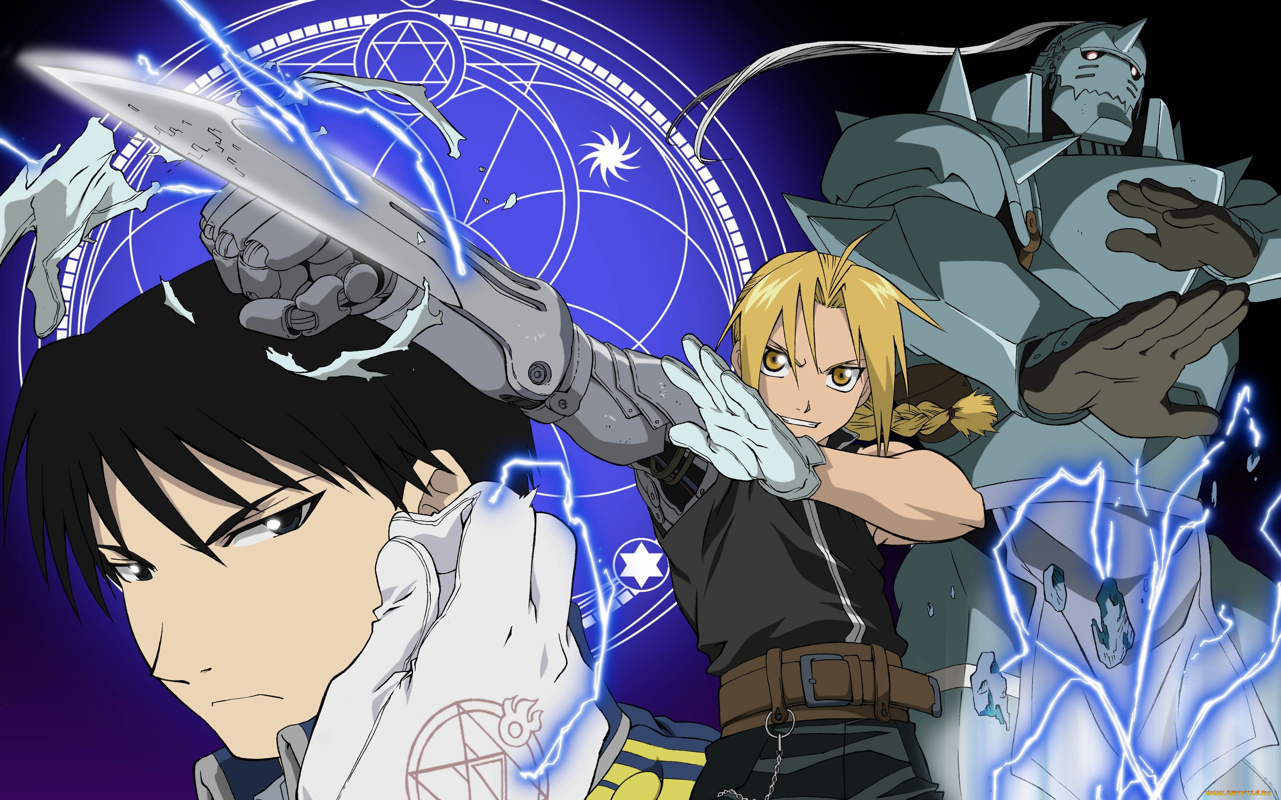 аниме, fullmetal, alchemist, roy, mustang, alphonse, elric, fullmetal, alchemist, edward