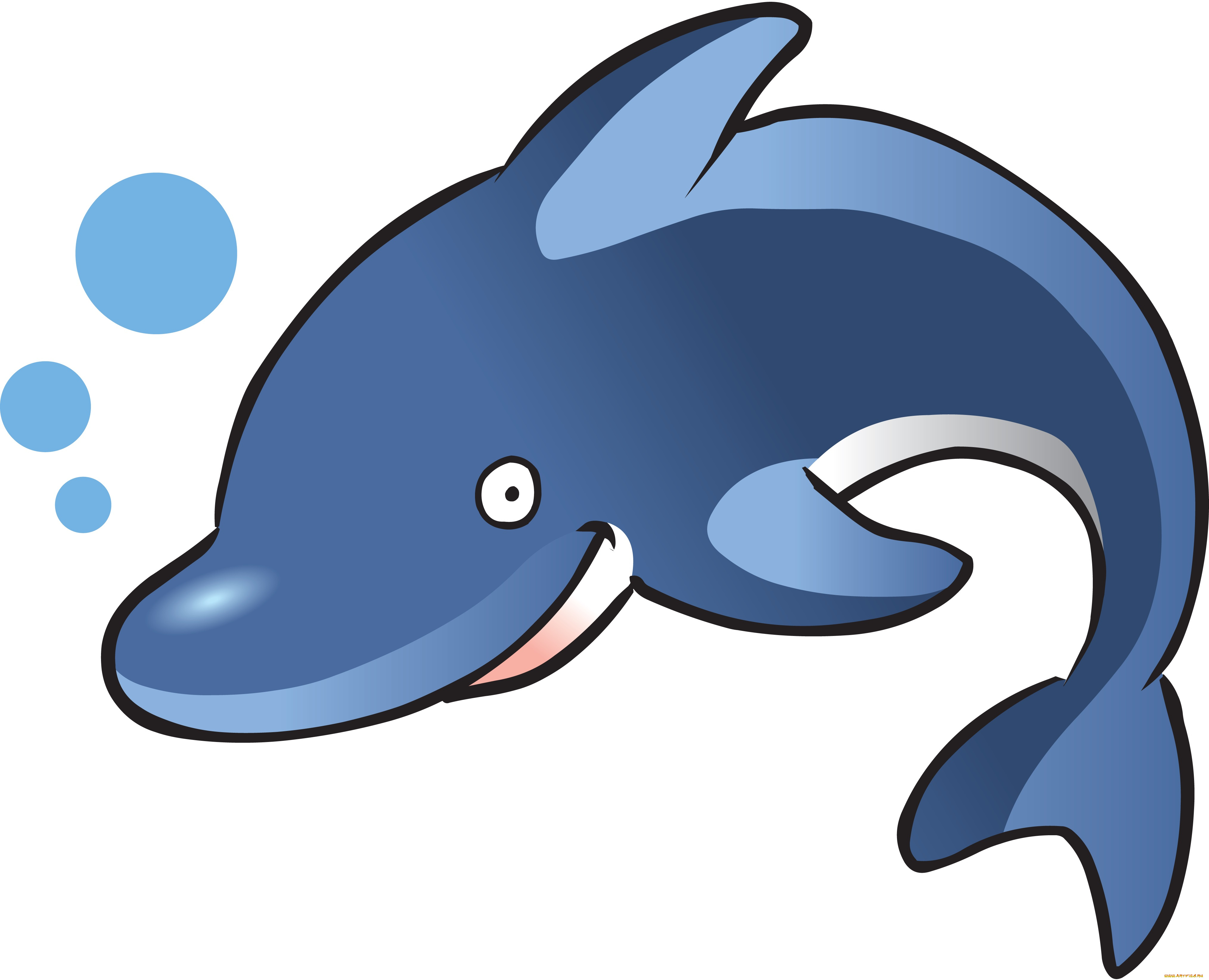 Синий Дельфин для детей