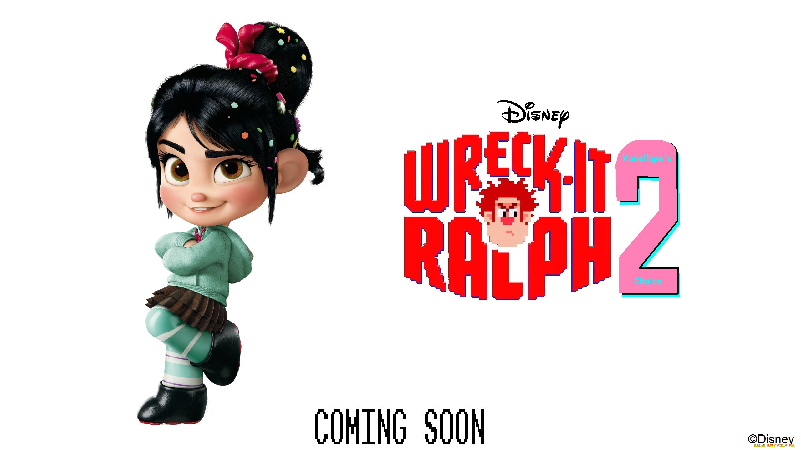 мультфильмы, wreck, it, ralph, 2, wreck, it, ralph, 2