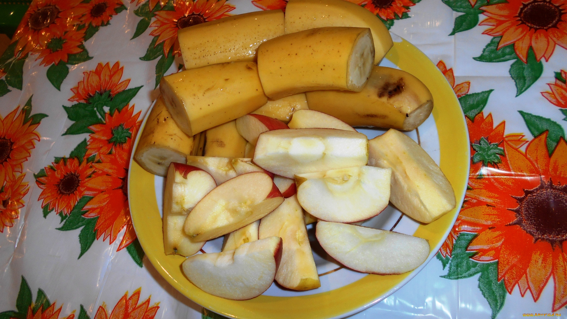 еда, разное, фрукты, яблоки, бананы