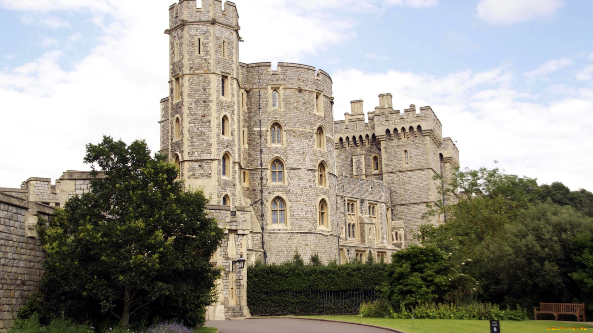 windsor, castle, города, замки, англии, windsor, castle