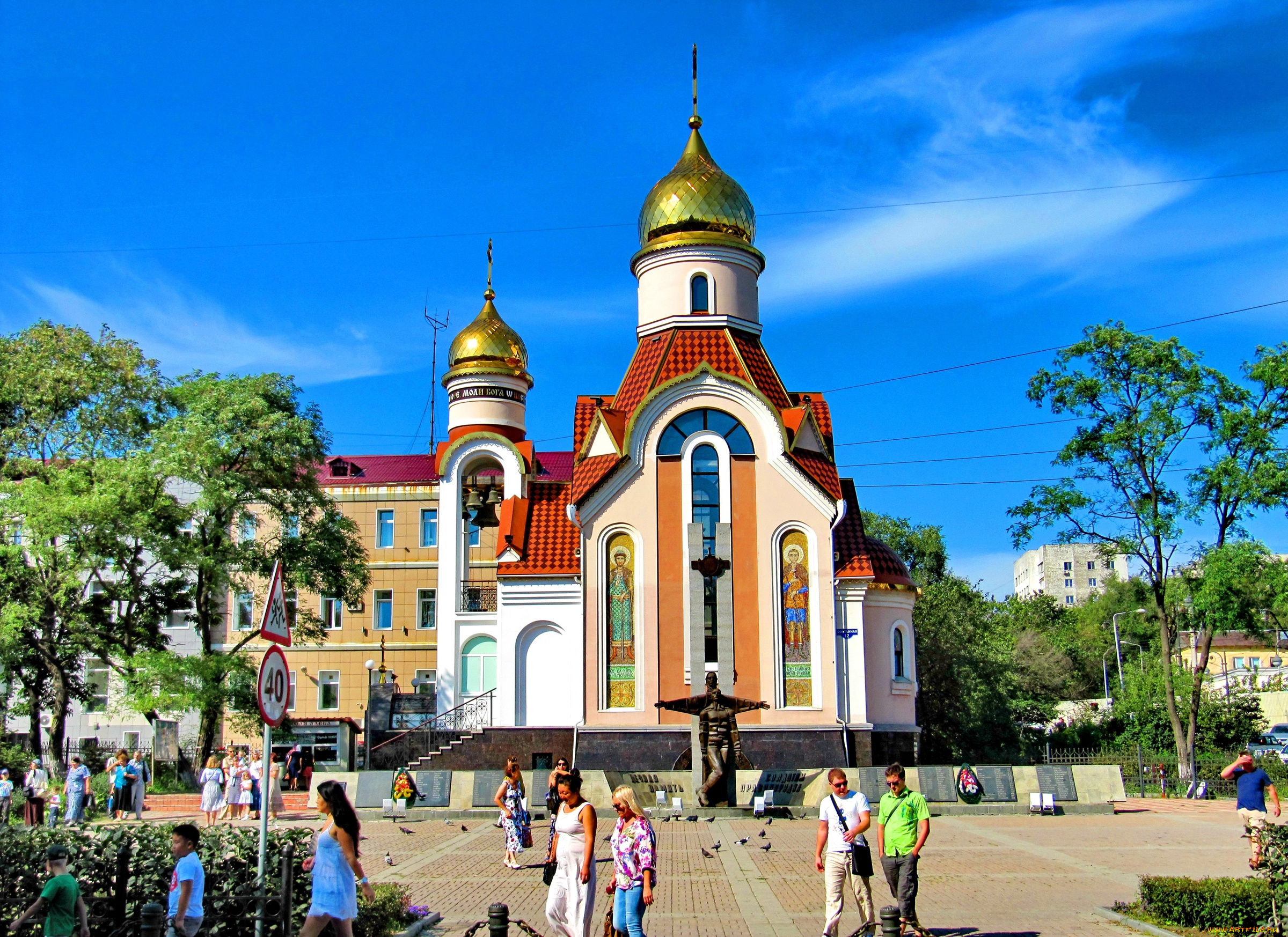 владивосток, города, владивосток, , россия, город, церковь