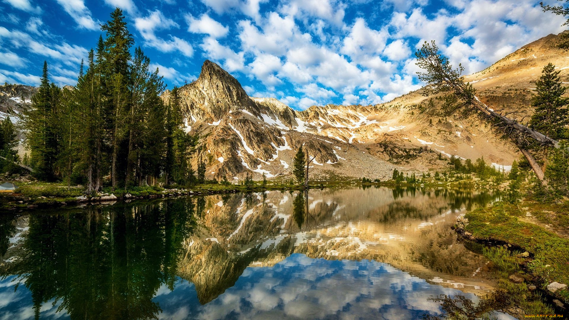 twin, lake, colorado, природа, реки, озера, twin, lake