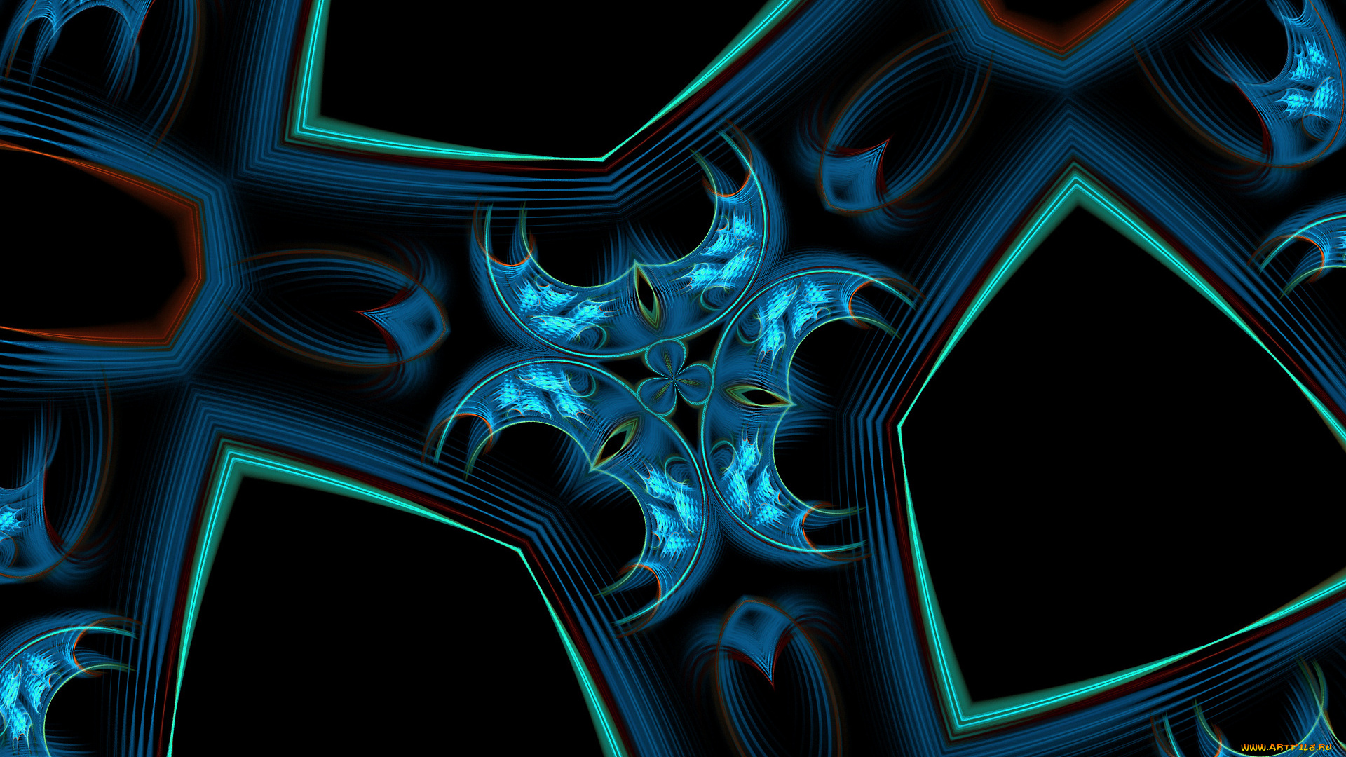 3д, графика, fractal, фракталы, фон, цвета, узор