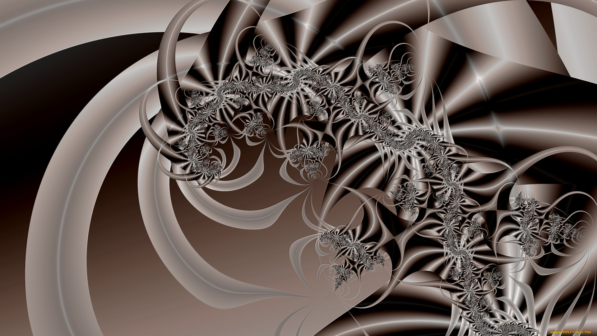 3д, графика, fractal, фракталы, фон, узор, цвета