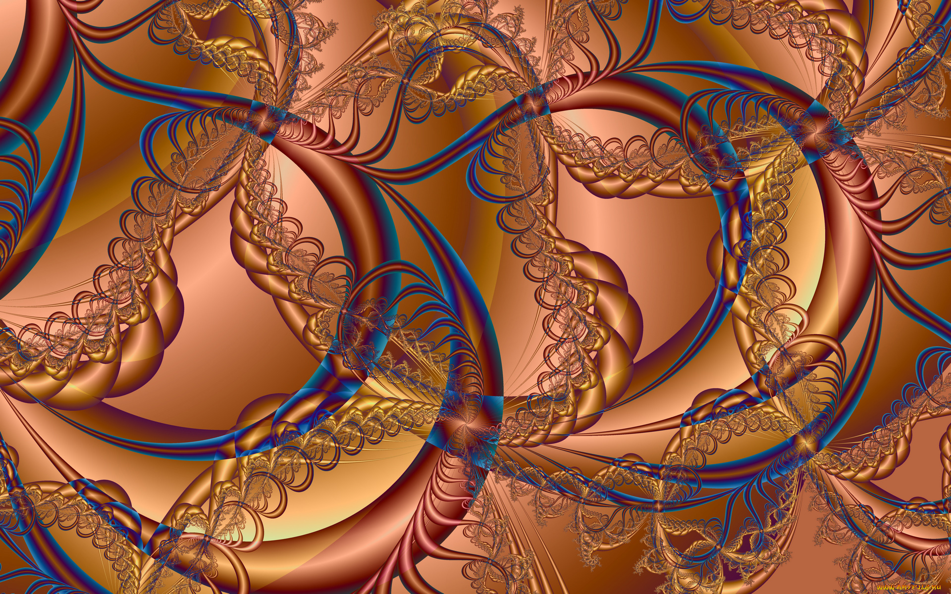 3д, графика, fractal, фракталы, узор, фон, цвета