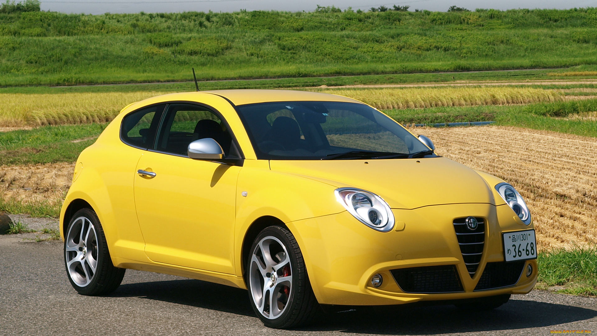 автомобили, alfa, romeo, mito, alfa, romeo, желтый, 955, imola