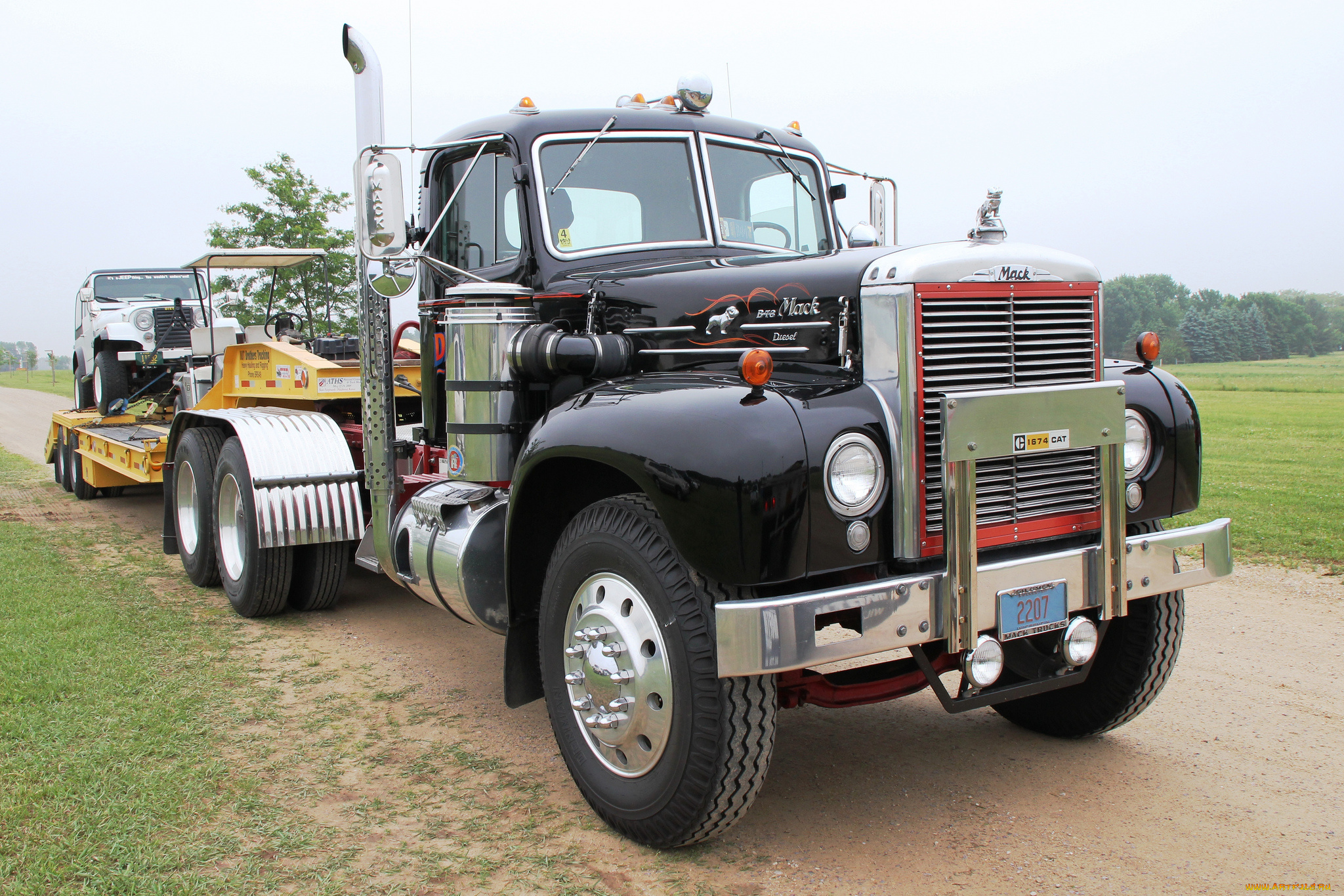 mack, truck, model, b-73, автомобили, mack, inc, тяжелые, trucks, грузовики...