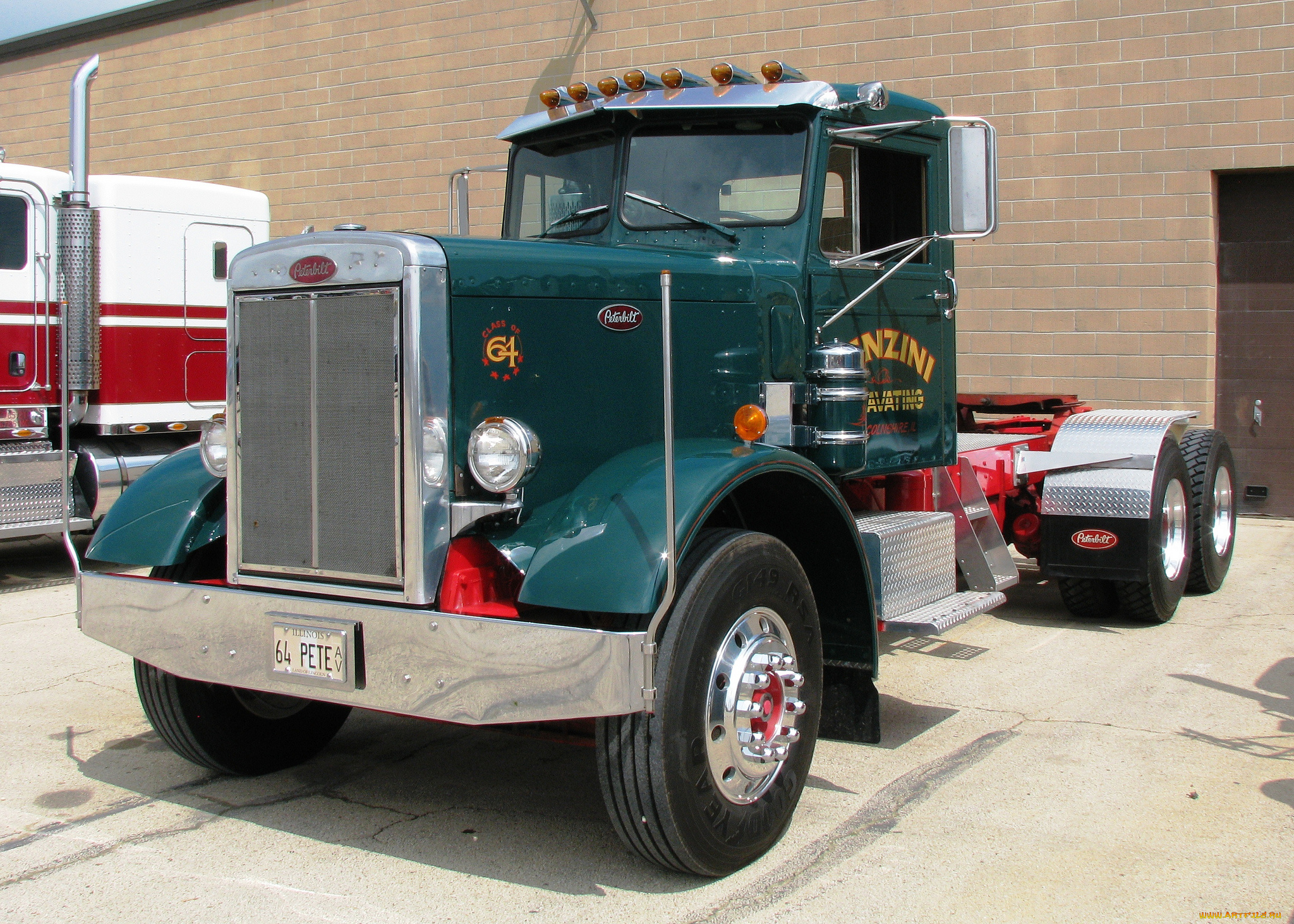 1964, peterbilt, truck, автомобили, peterbilt, сша, company, motors, классические, тягачи, грузовики, седельные