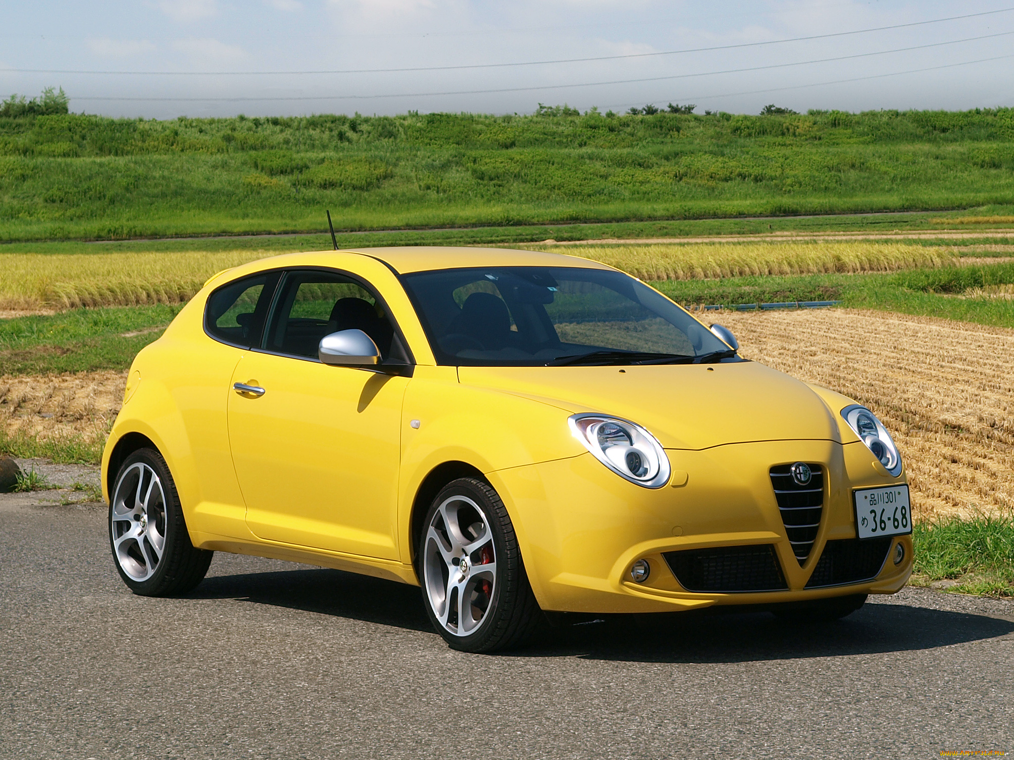 автомобили, alfa, romeo, mito, alfa, romeo, желтый, 955, imola