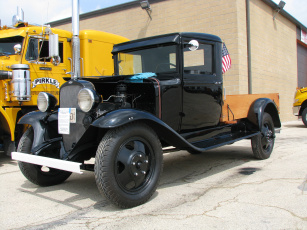 обоя 1933 chevrolet 1, 5 ton truck, автомобили, классика, история, ретро, грузовик