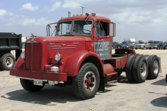 обоя 1953 mack truck model ljt, автомобили, mack, сша, trucks, грузовики, inc, тяжелые