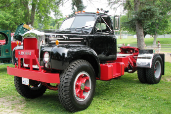 обоя 1955 mack truck model b-71, автомобили, mack, inc, trucks, сша, грузовики, тяжелые
