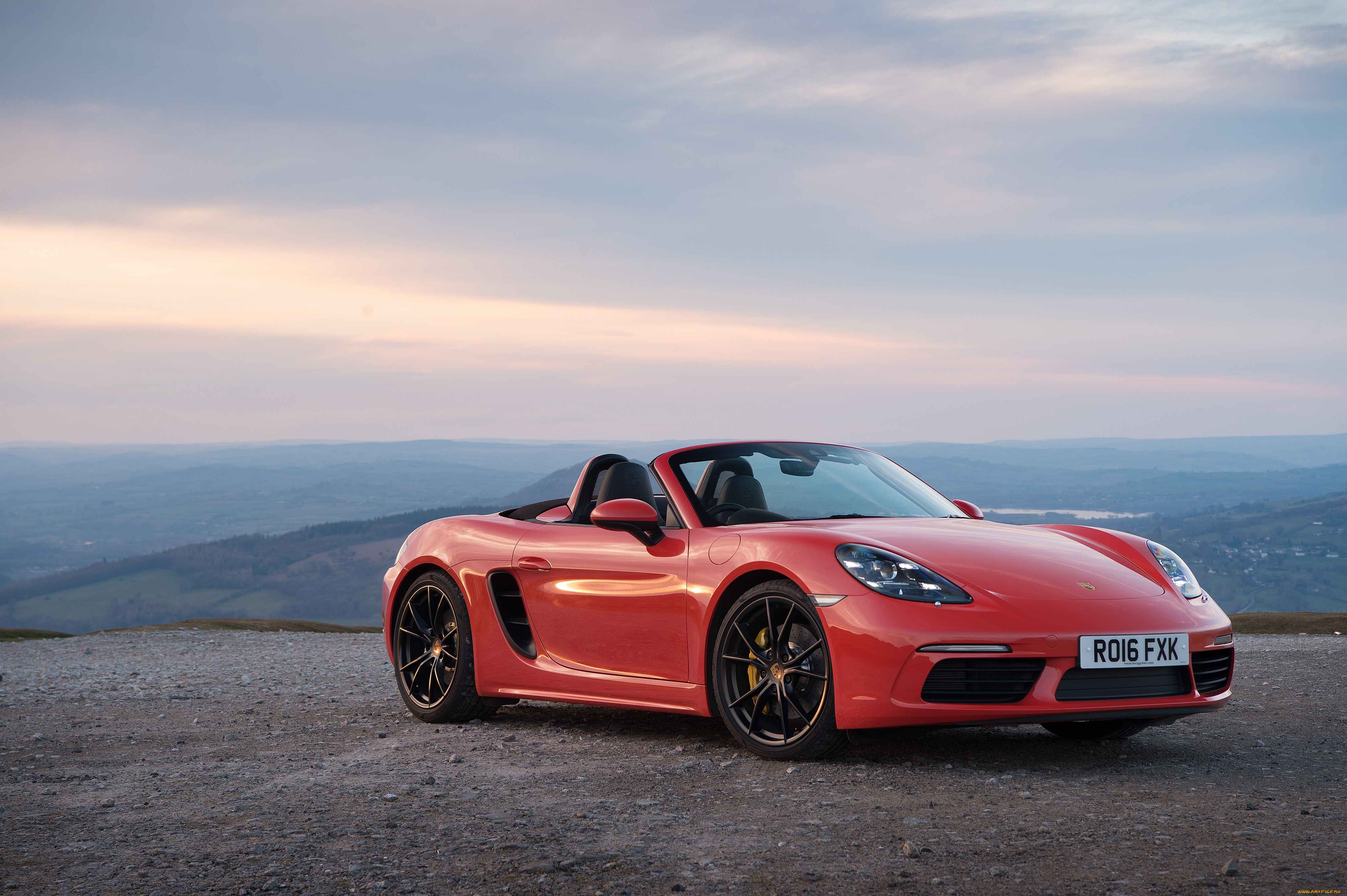 автомобили, porsche, 2016г, boxster, s, 718, 982, uk-spec