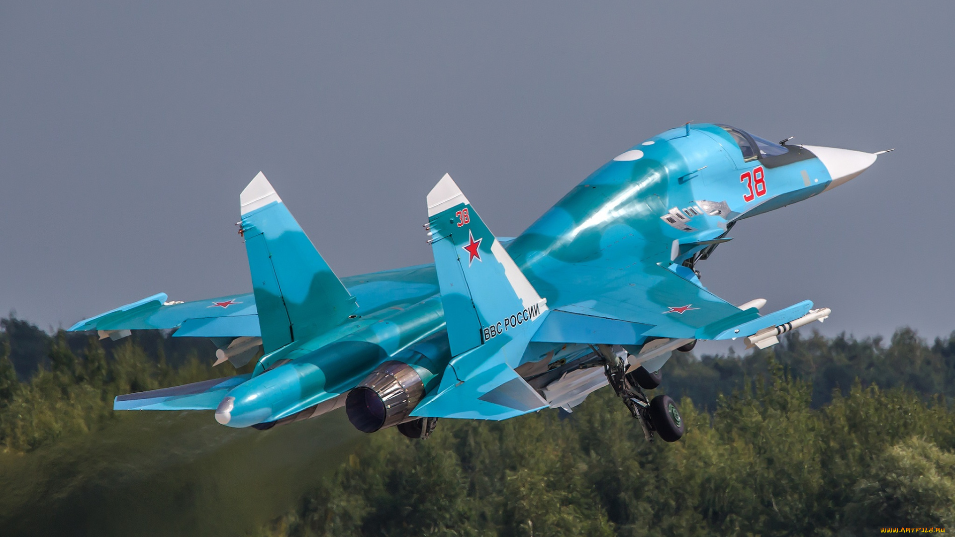 su-34, авиация, боевые, самолёты, бомбардировщик