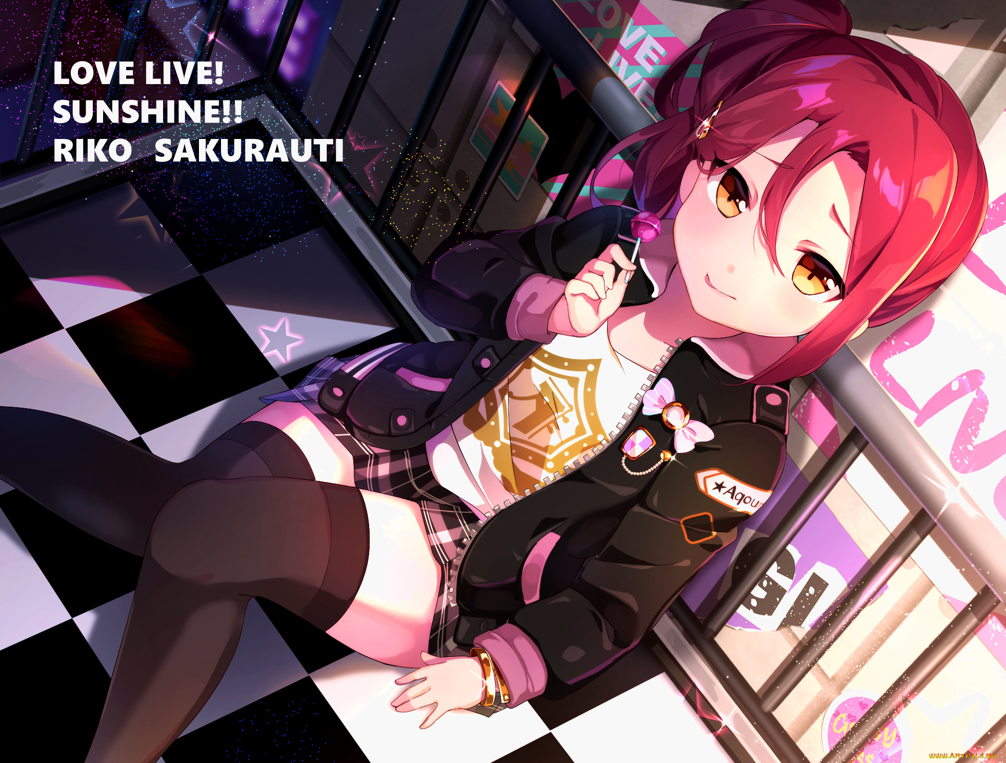 аниме, love, live, , school, idol, project, sakurauchi, riko