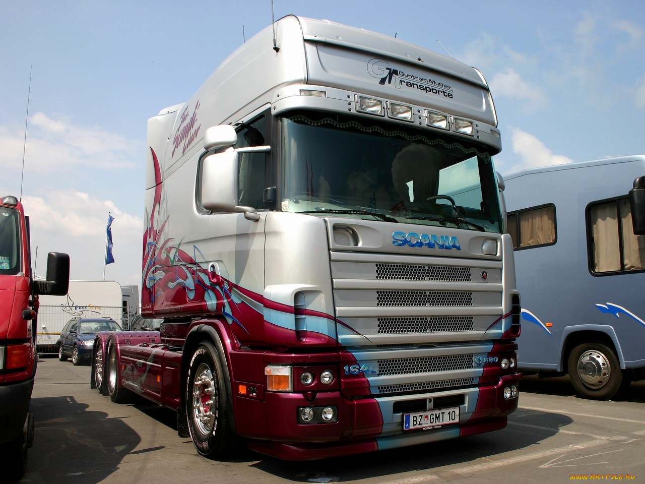 автомобили, scania