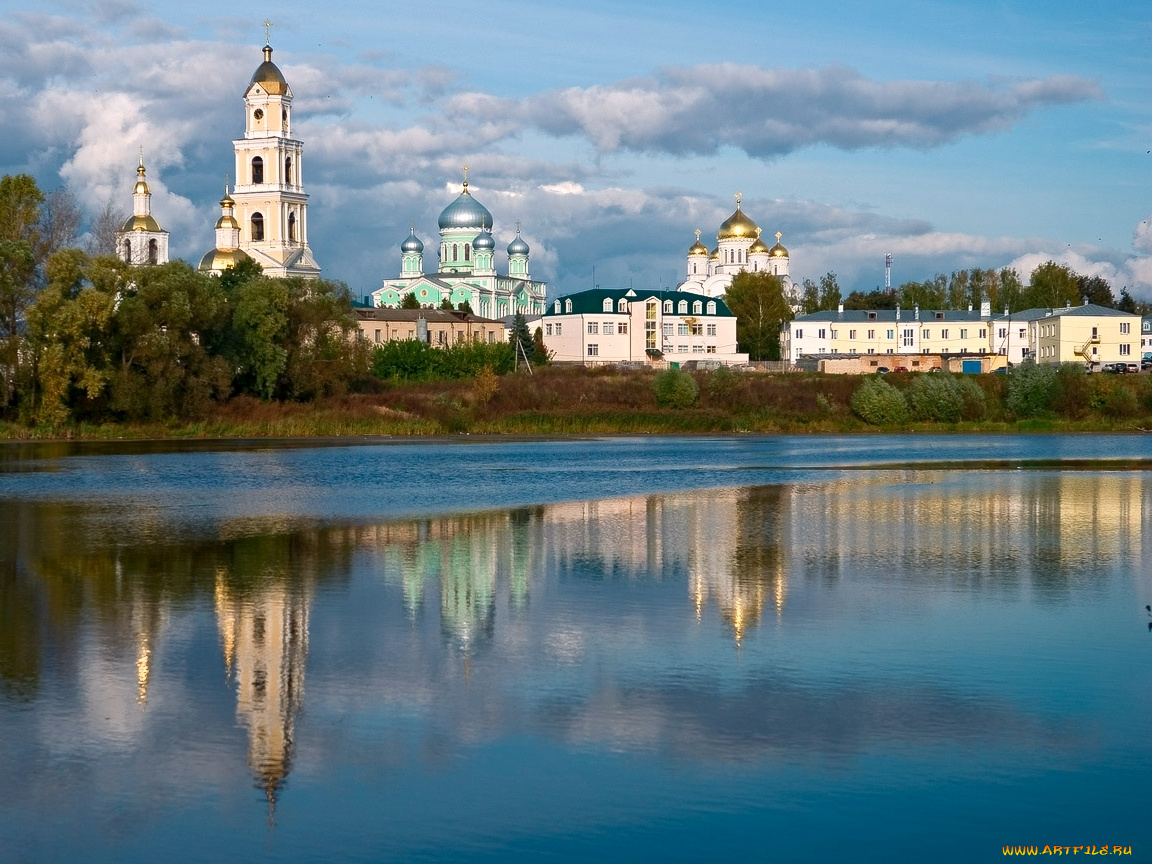 серафимо, дивеевский, монастырь, города, православные, церкви, монастыри