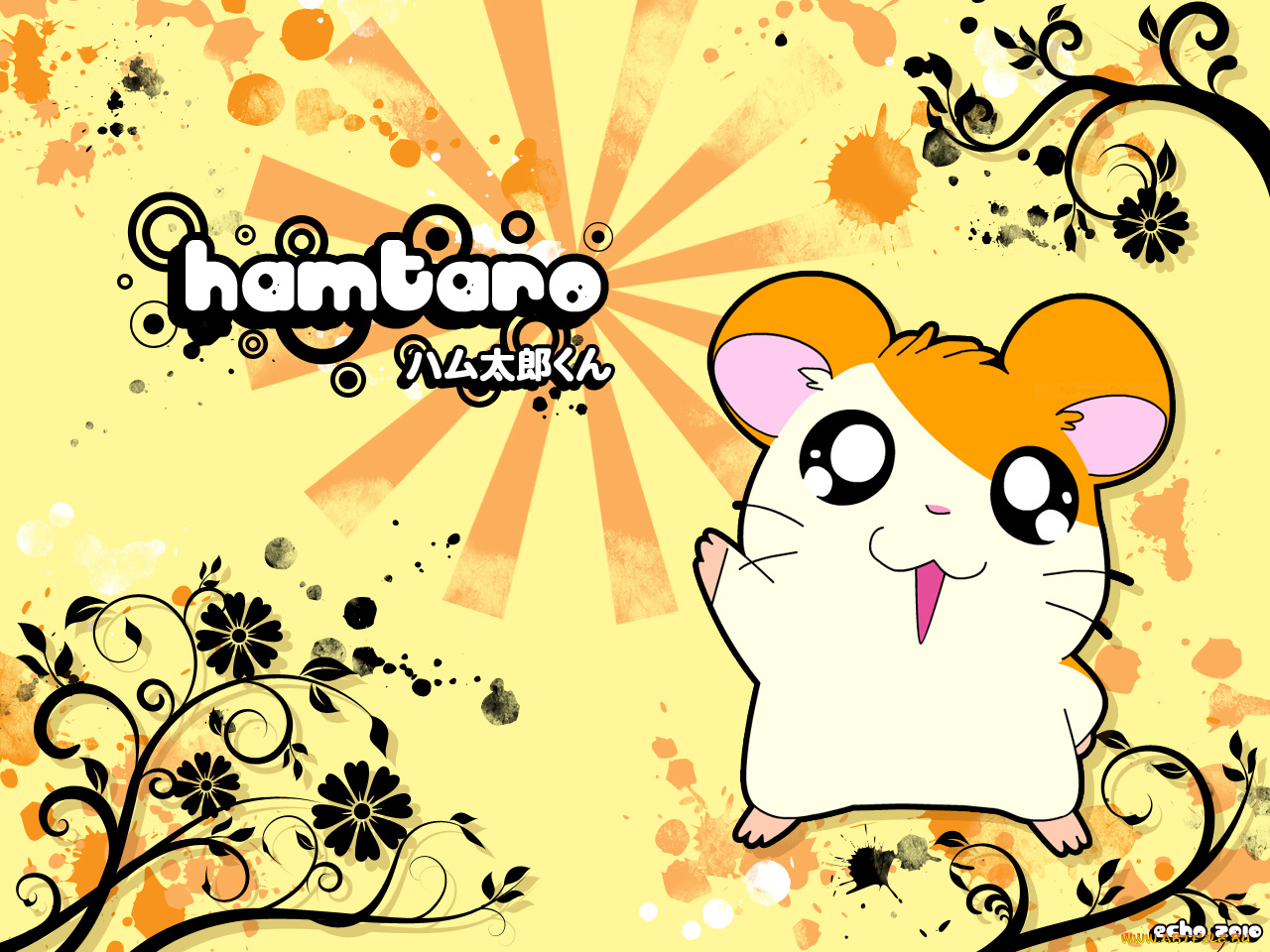 аниме, hamtaro